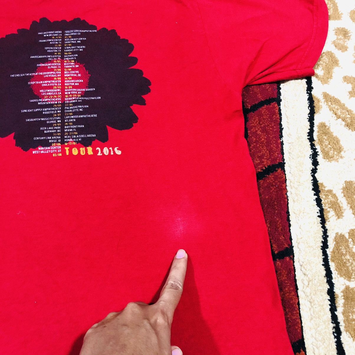Band Tees Vintage 2016 The Cure Tour T Shirt Size US M / EU 48-50 / 2 - 10 Thumbnail