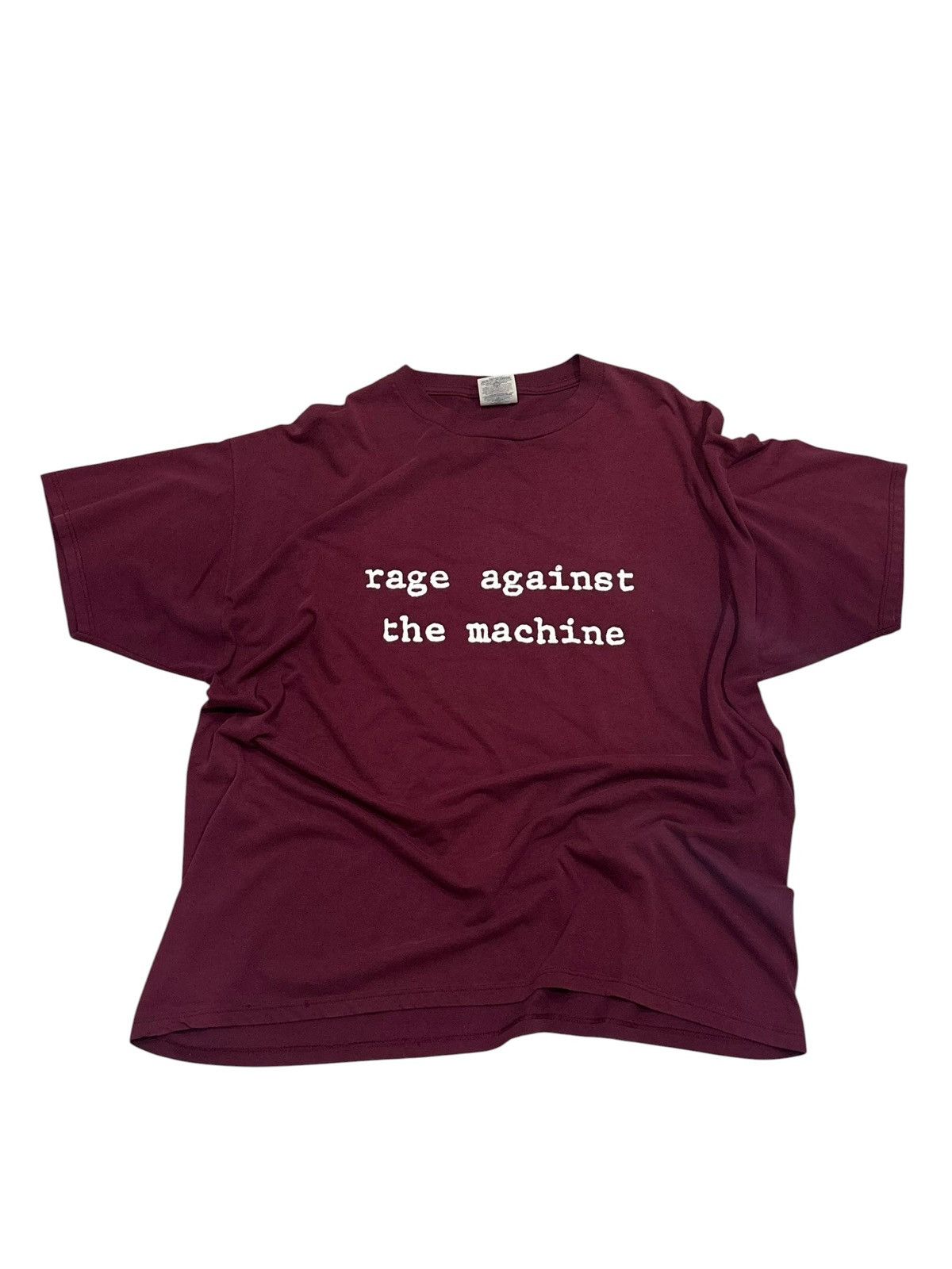 Vintage Vintage Rage Againts The Machine RATM Size US XXL / EU 58 / 5 - 1 Thumbnail
