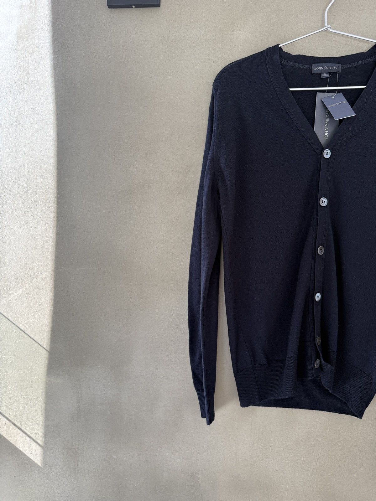 John Smedley John Smedley England New Zealand Merino Wool Knit Cardigan S Size US S / EU 44-46 / 1 - 3 Thumbnail