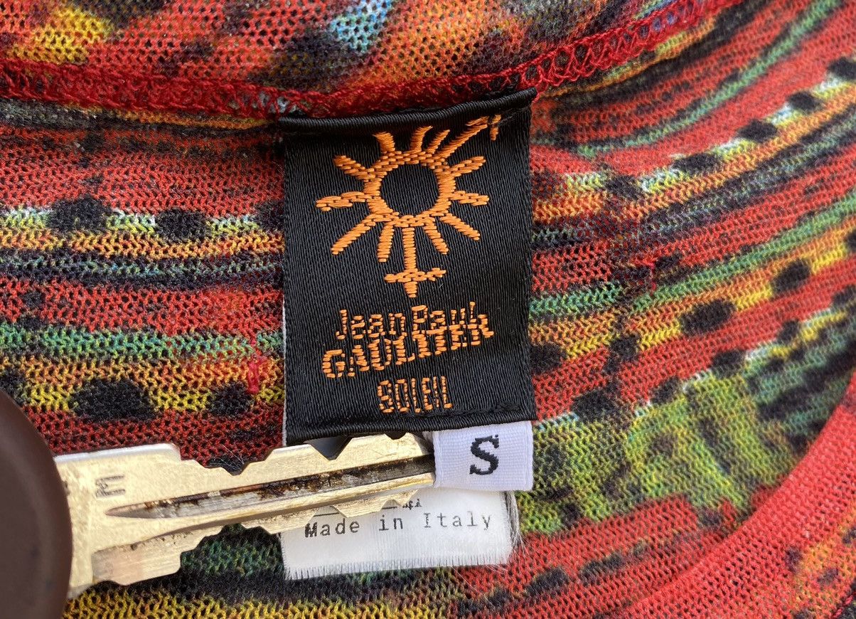 Jean Paul Gaultier Jean Paul Gaultier - SS94 Les Tatouages Mesh Top Size S / US 4 / IT 40 - 8 Thumbnail