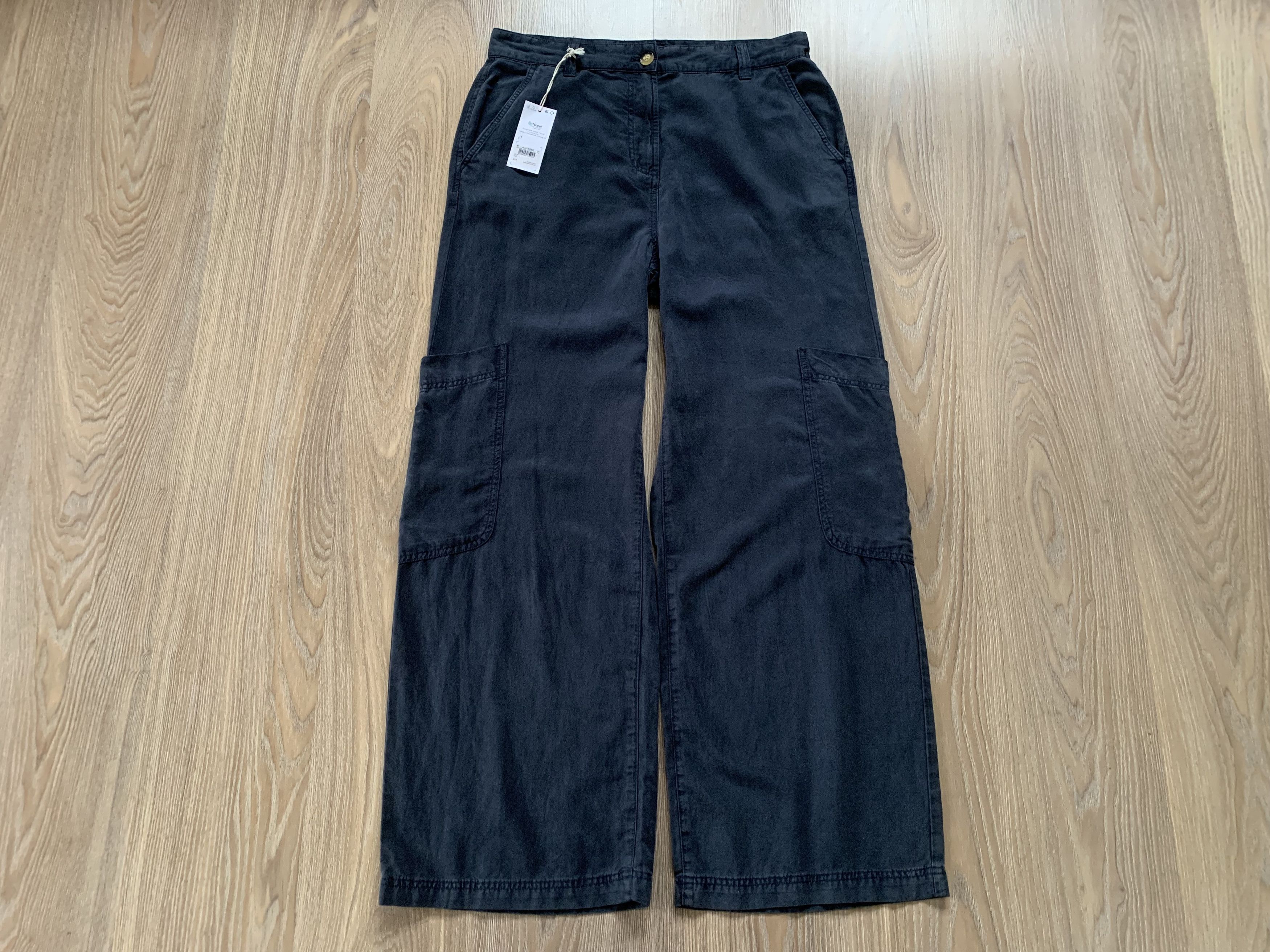 NEXT Next Womens Casual Baggy Cargo Pants Trousers Size 32" / US 10 / IT 46 - 2 Thumbnail