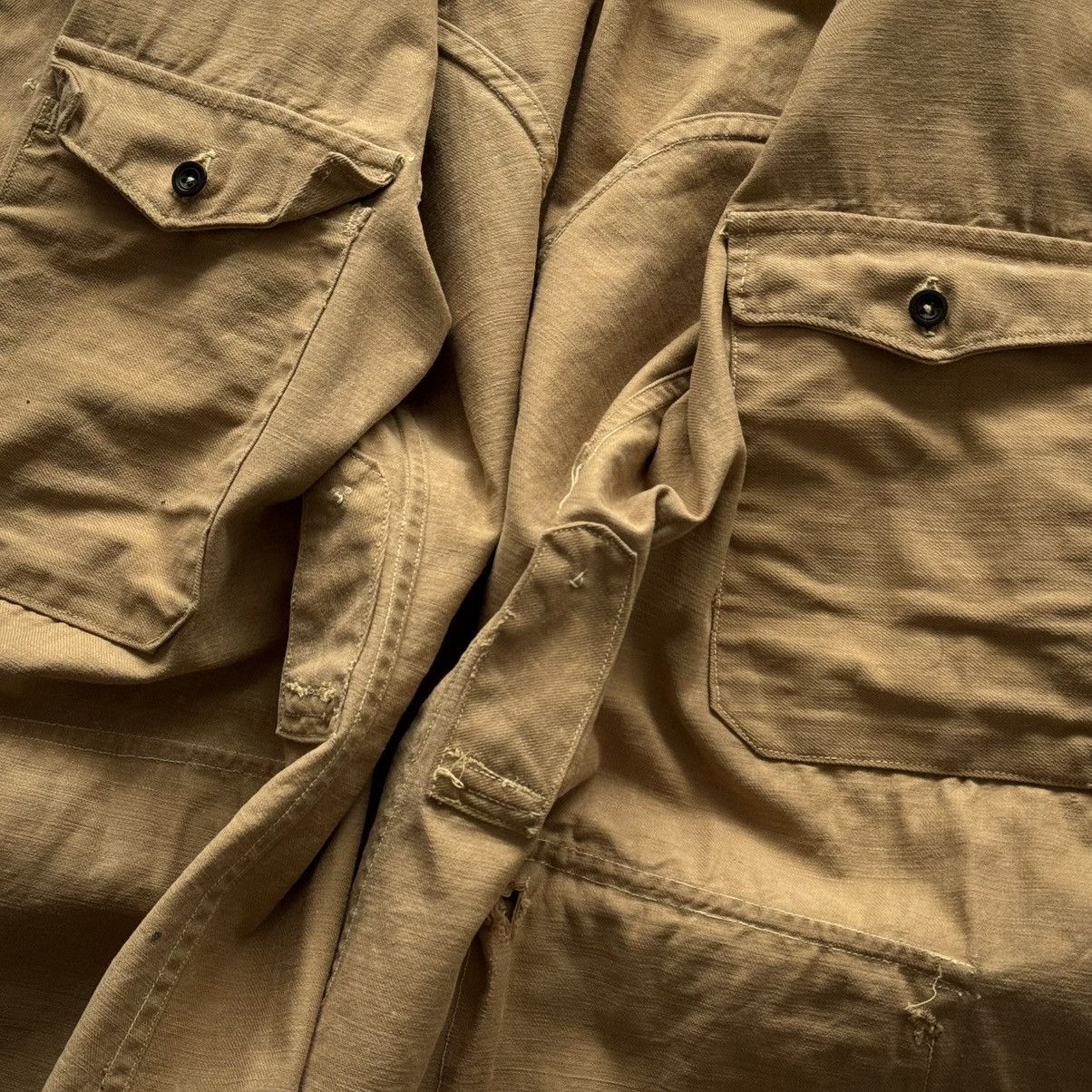 Vintage 1930s French Army M38 Bourgeron Jacket Size US M / EU 48-50 / 2 - 7 Thumbnail