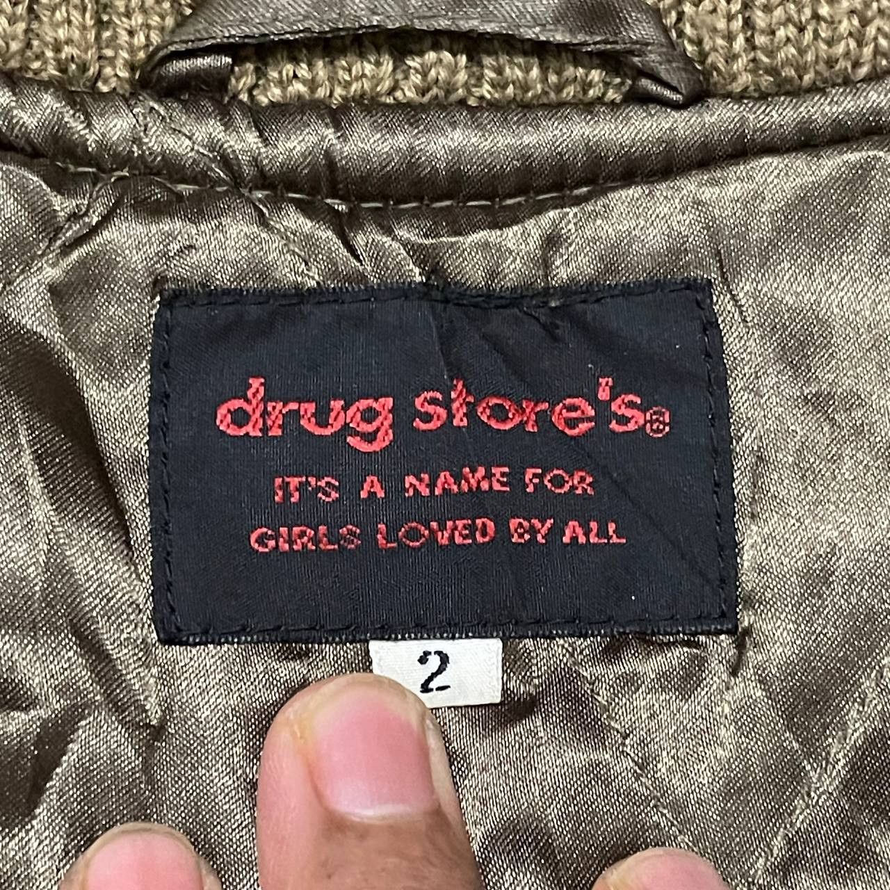 Japanese Brand Vintage Drug Store Varisty Jacket Size US M / EU 48-50 / 2 - 7 Thumbnail