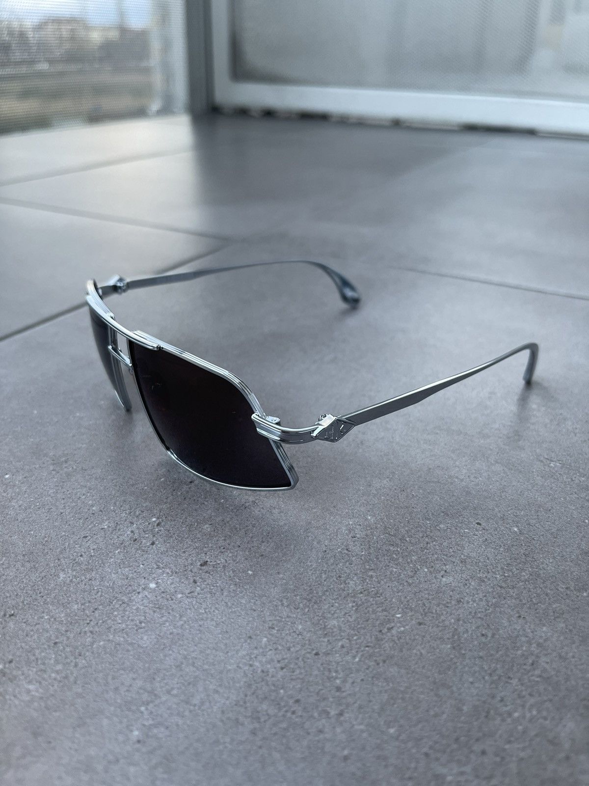 Han Kjobenhavn !DS! SS23 Han Kjobenhavn Demo High Silver Brown Sunglasses Size ONE SIZE - 11 Thumbnail