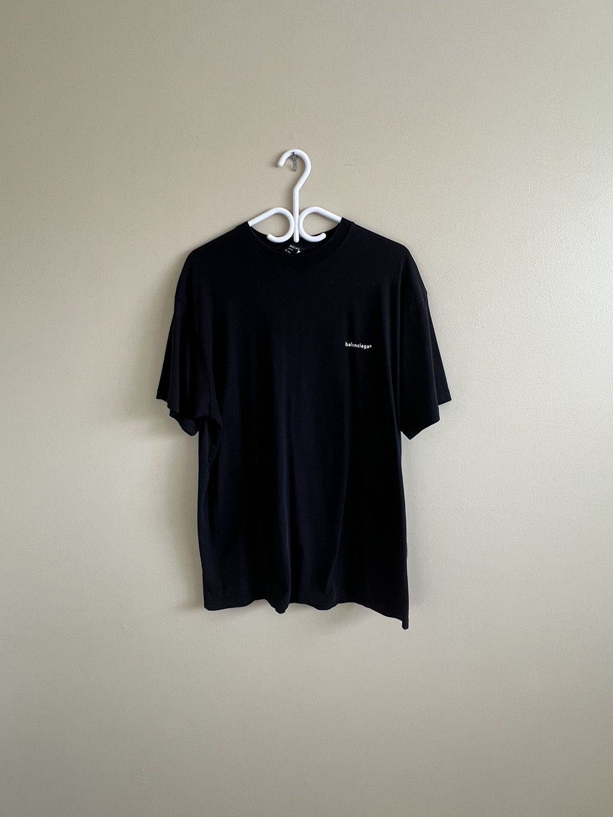 Balenciaga Balenciaga small logo tee Size US M / EU 48-50 / 2 - 1 Thumbnail