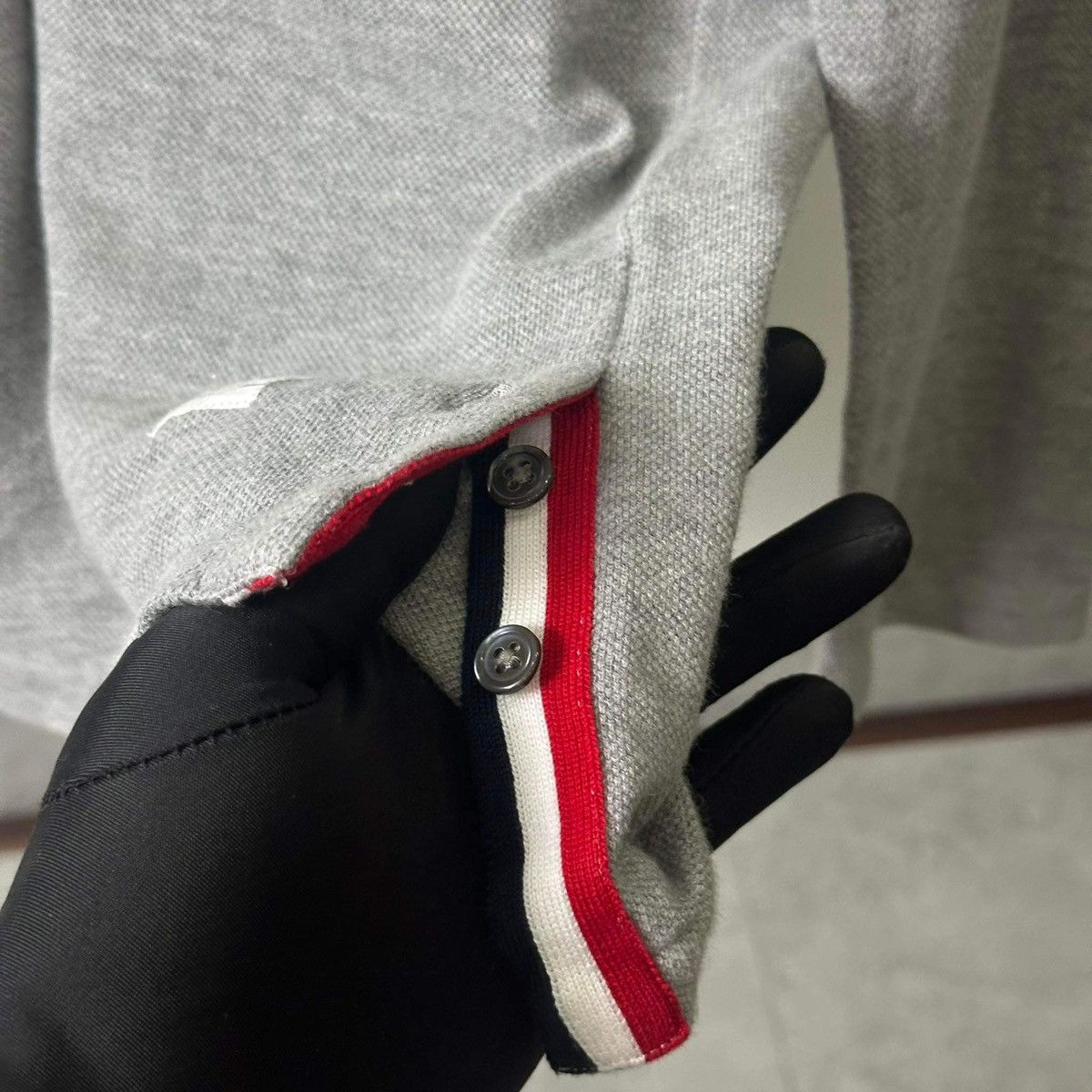 Thom Browne THOM BROWNE BACK STRIPED LONGSLEVE Size US L / EU 52-54 / 3 - 11 Thumbnail