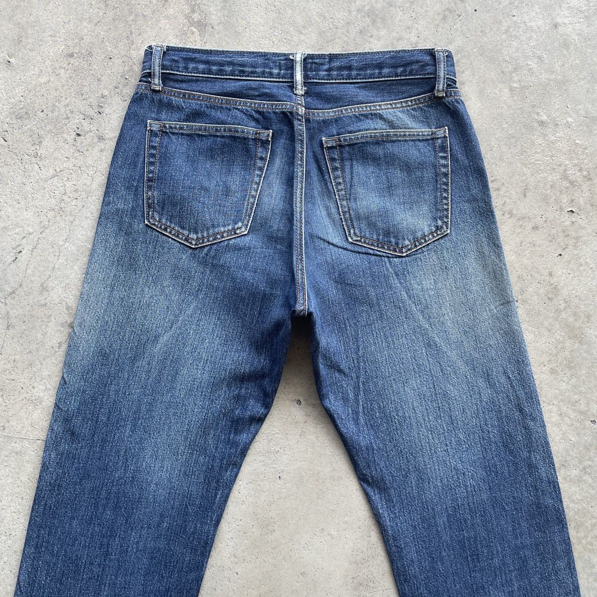 Japanese Brand W30x29💥 Vintage Japanese Faded Selvedge Jeans Denim Pants Size US 30 / EU 46 - 9 Thumbnail