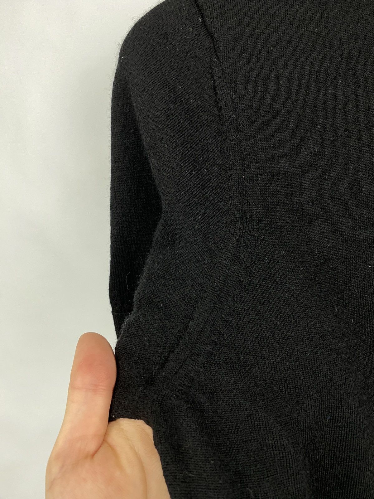 Hugo Boss Hugo Boss Wool Knit Polo T-Shirt Retro Rare Hype Y2K Size US M / EU 48-50 / 2 - 8 Thumbnail