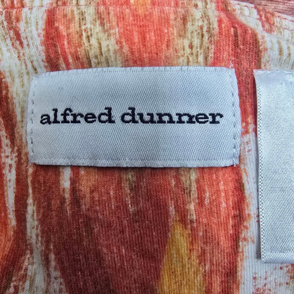 The Unbranded Brand Women's Alfred Dunner Coral White Short Sleeve Tee Size XL / US 12-14 / IT 48-50 - 6 Thumbnail