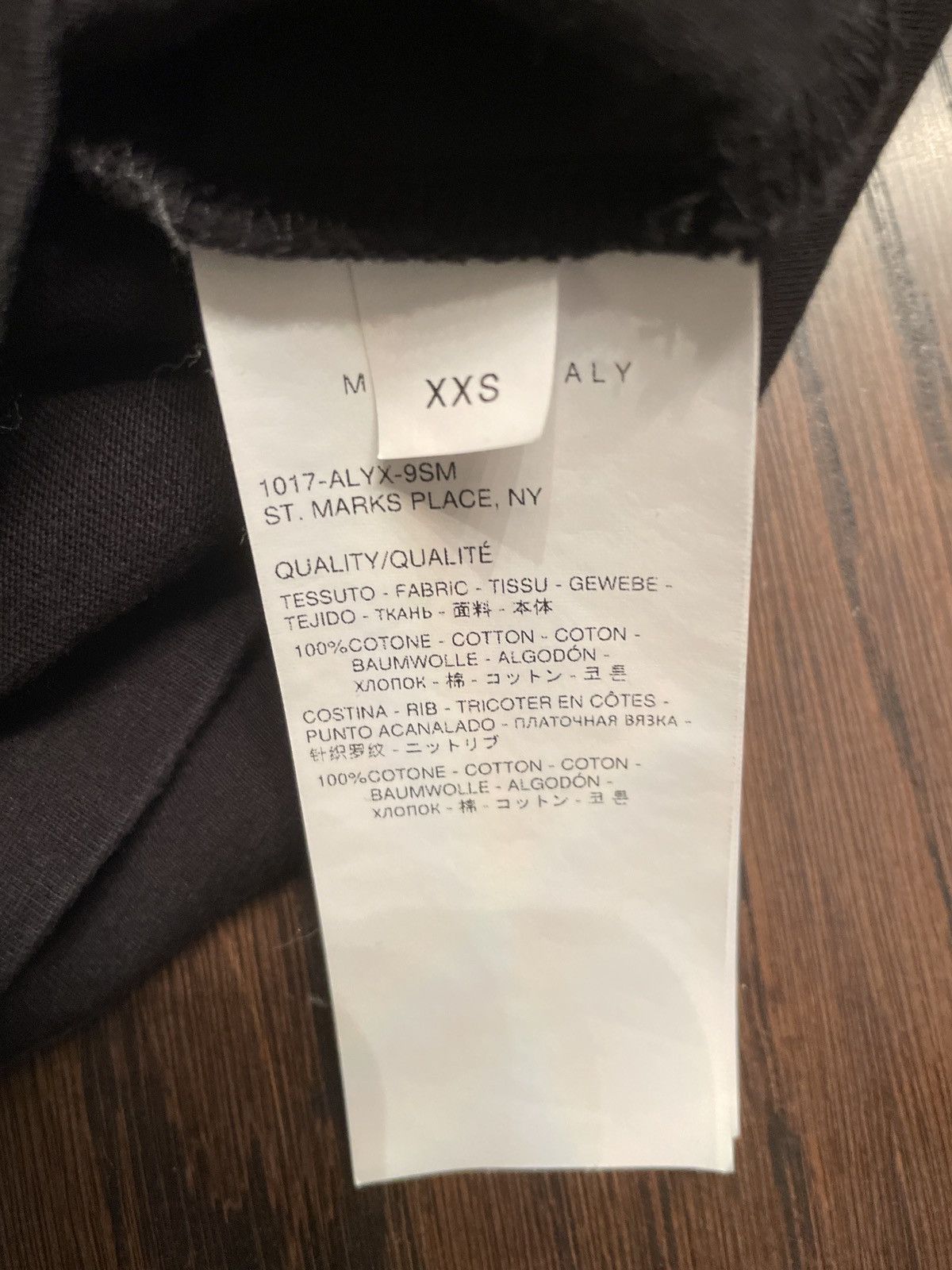 1017 ALYX 9SM alyx dripping logo tee Size US XXS / EU 40 - 6 Thumbnail