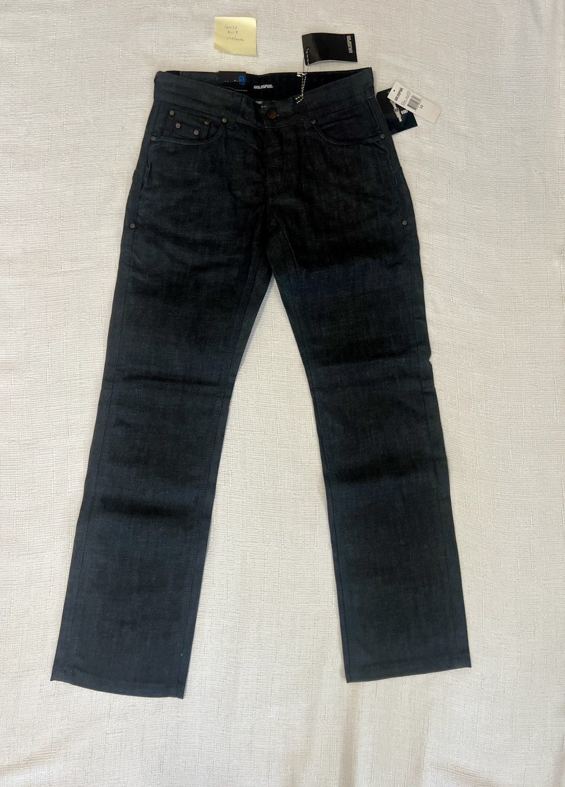 Other Goldspun G7 Black Grey Denim Pants, Multi Pocket Men's Size 32 Size US 32 / EU 48 - 3 Thumbnail