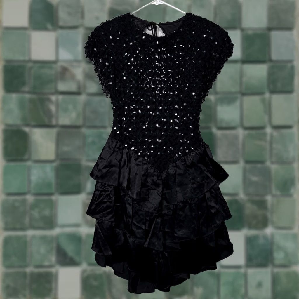 80s little black dress vintage 80s little black dress  86 Vintage