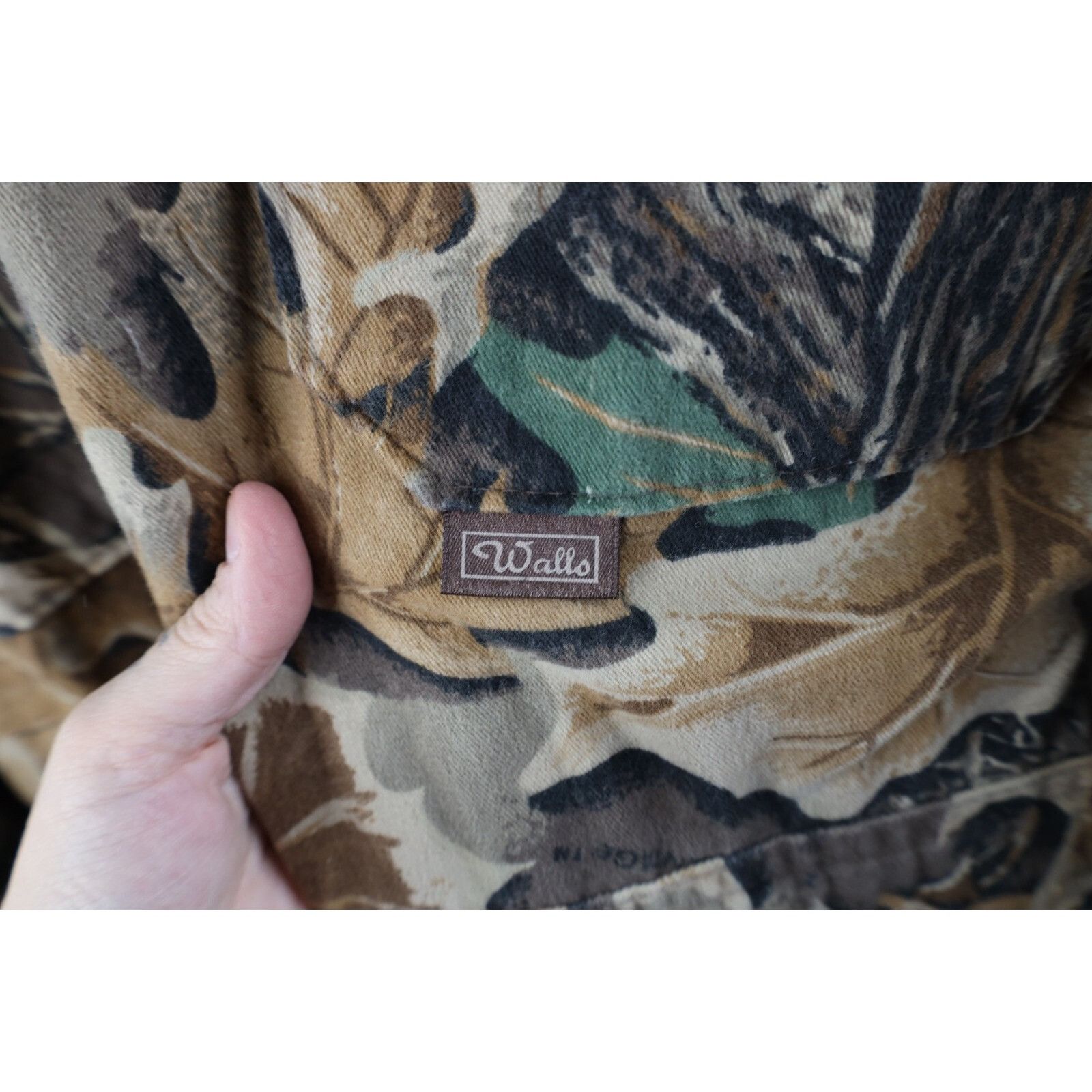 Vintage × Walls Vintage 90s Walls Faded Advantage Camouflage Coveralls Size US 38 / EU 54 - 6 Thumbnail