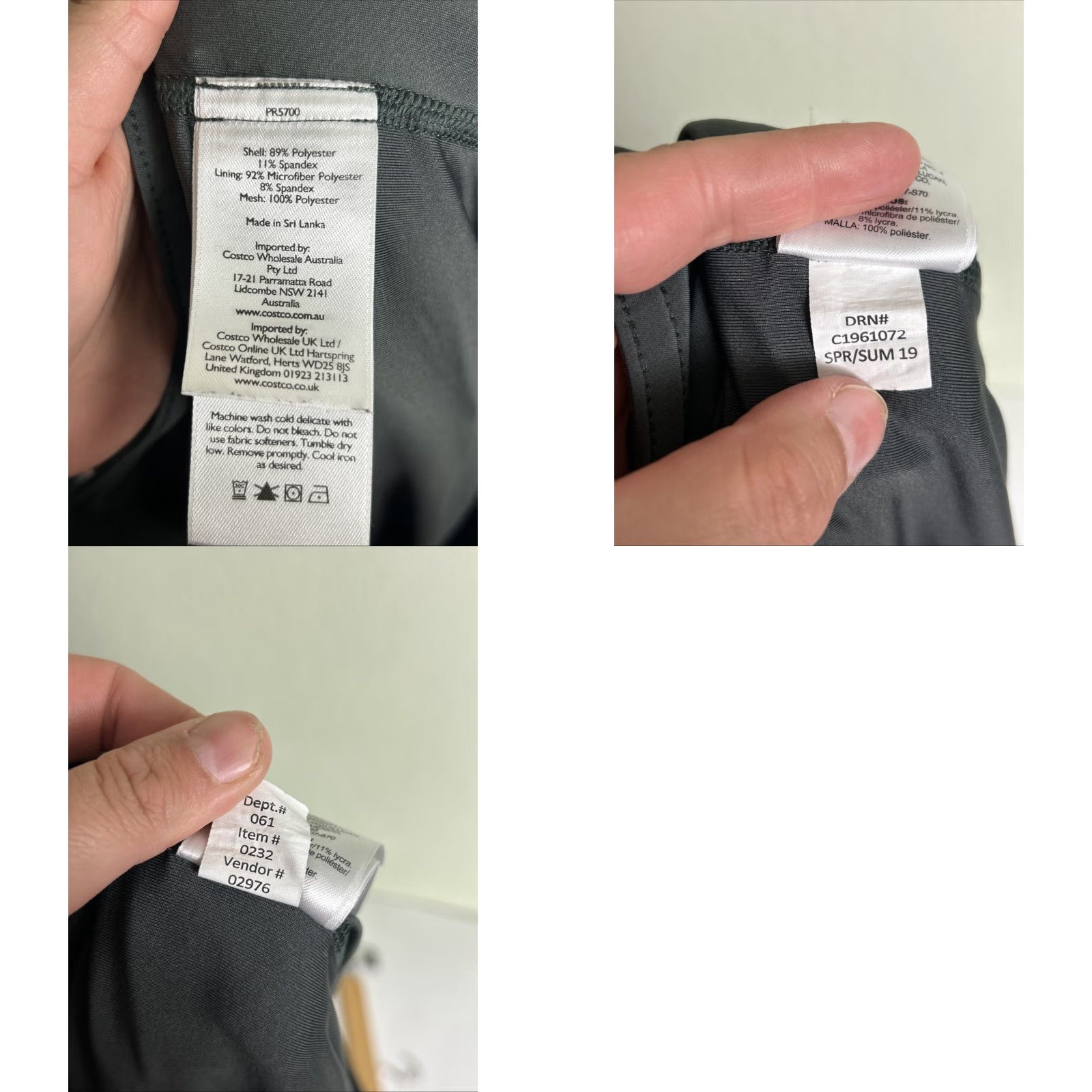 Eddie Bauer Eddie Bauer Women’s Skort Gray 12 Nylon 36x19 Activewear Size ONE SIZE - 9 Thumbnail