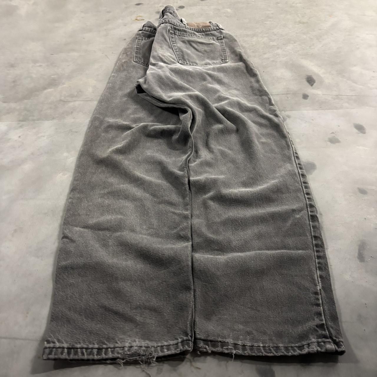 Vintage Crazy Vintage Y2K/2000s Grunge Faded Black Denim Jeans! 34x31 Size US 34 / EU 50 - 4 Thumbnail