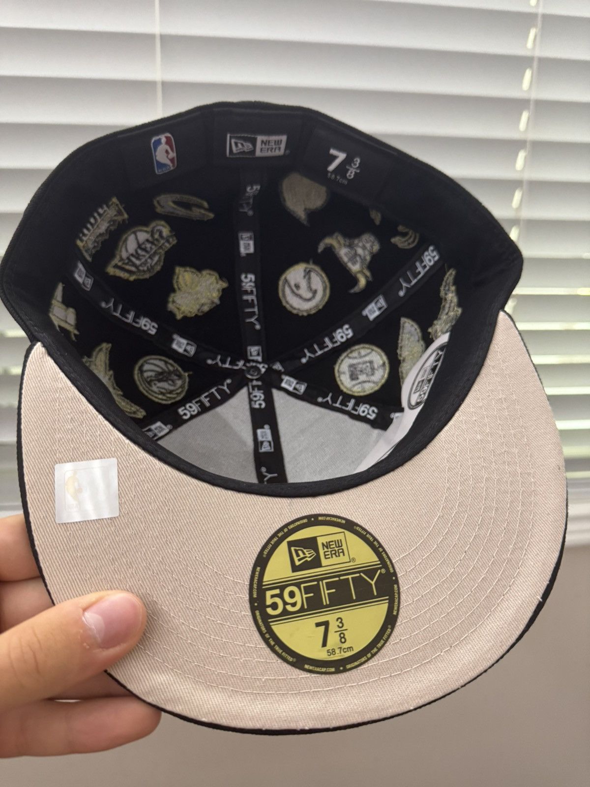 NBA × October's Very Own OVO NBA Team Icons New Era 59 Fifty Size ONE SIZE - 5 Thumbnail