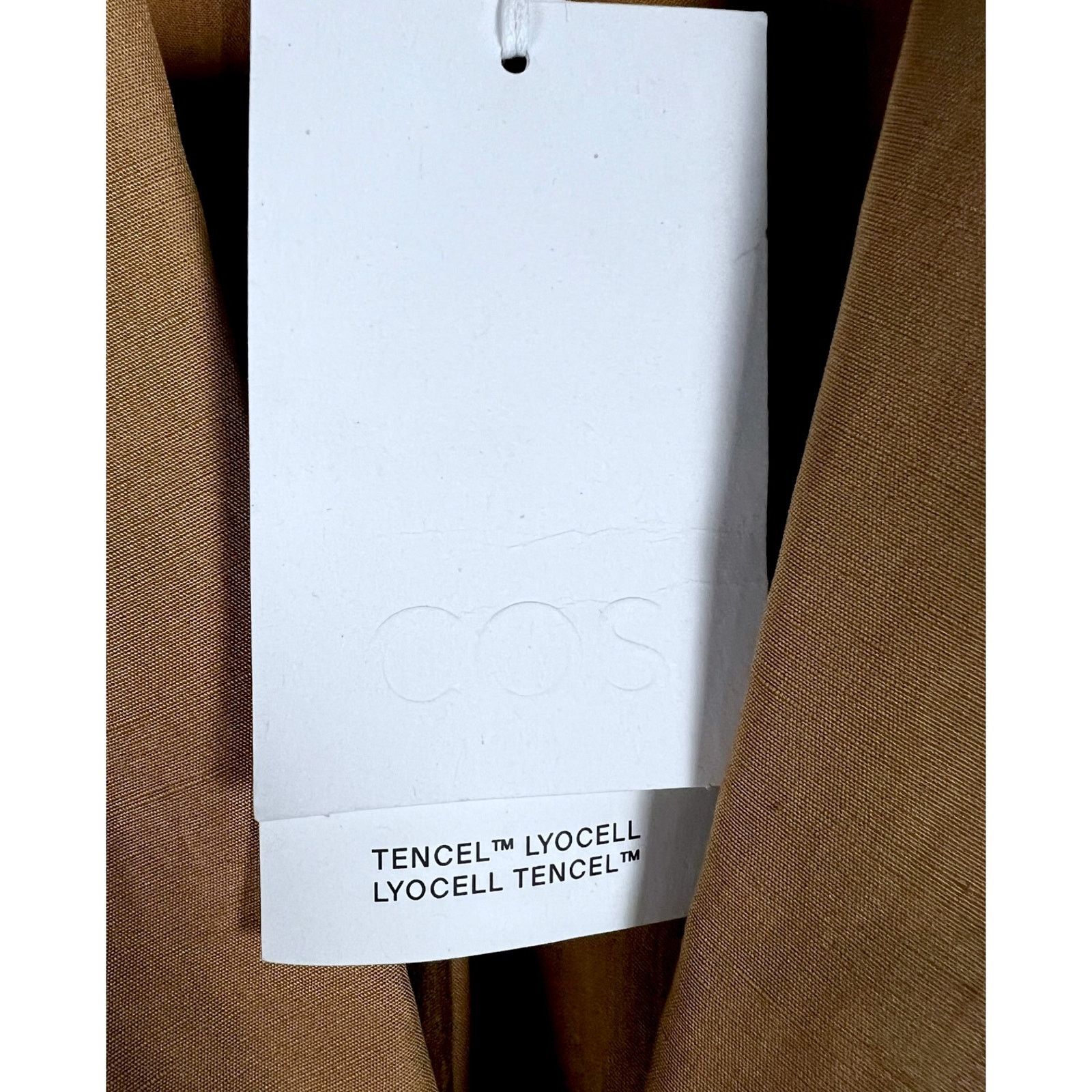Cos COS Tan Linen Blend Blazer Women's Size 2 $190 NWT Career Size XS / US 0-2 / IT 36-38 - 6 Thumbnail