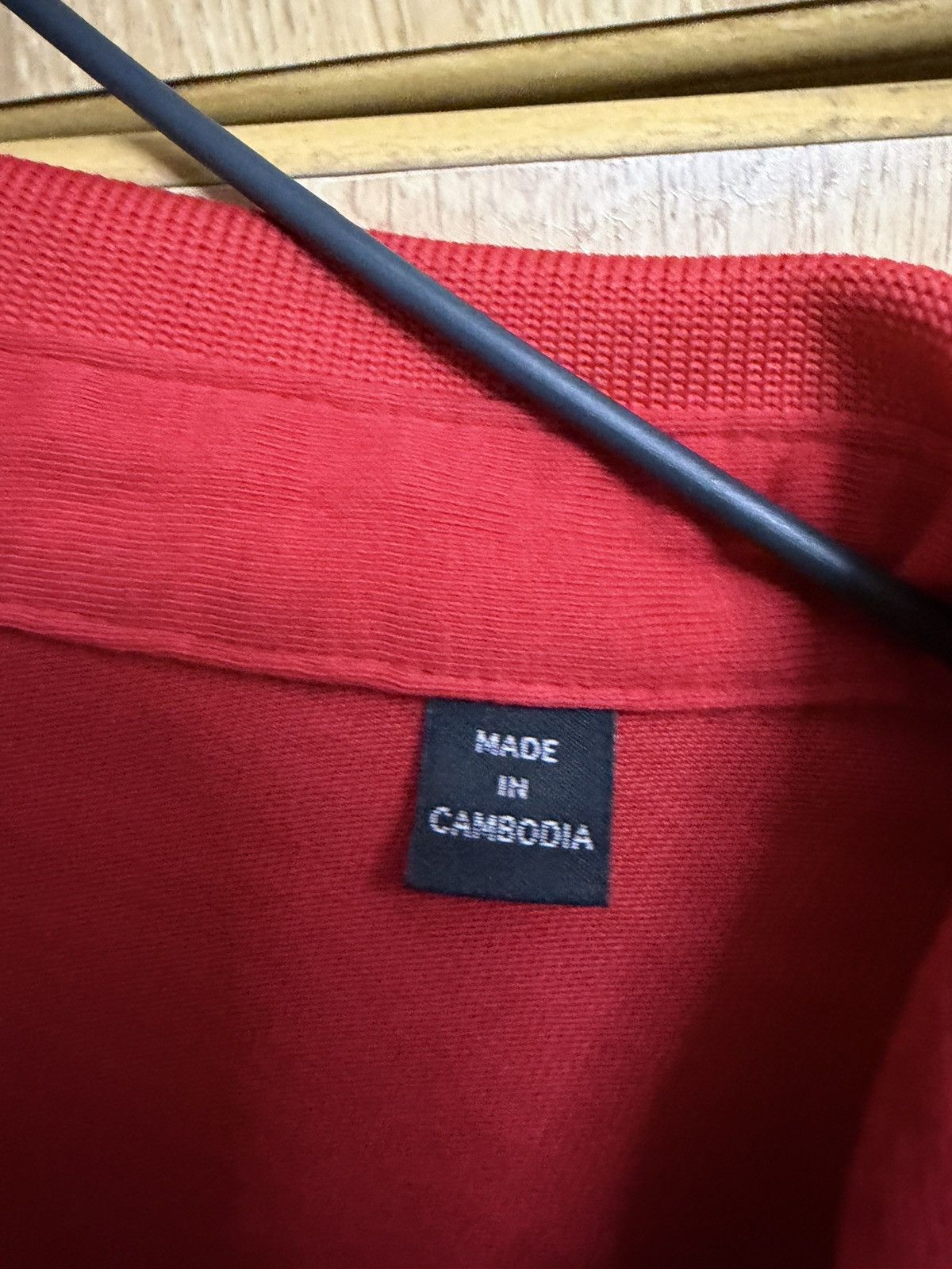 Armani Exchange A/X Armani Exchange Red Polo Button-less. Size US L / EU 52-54 / 3 - 3 Thumbnail