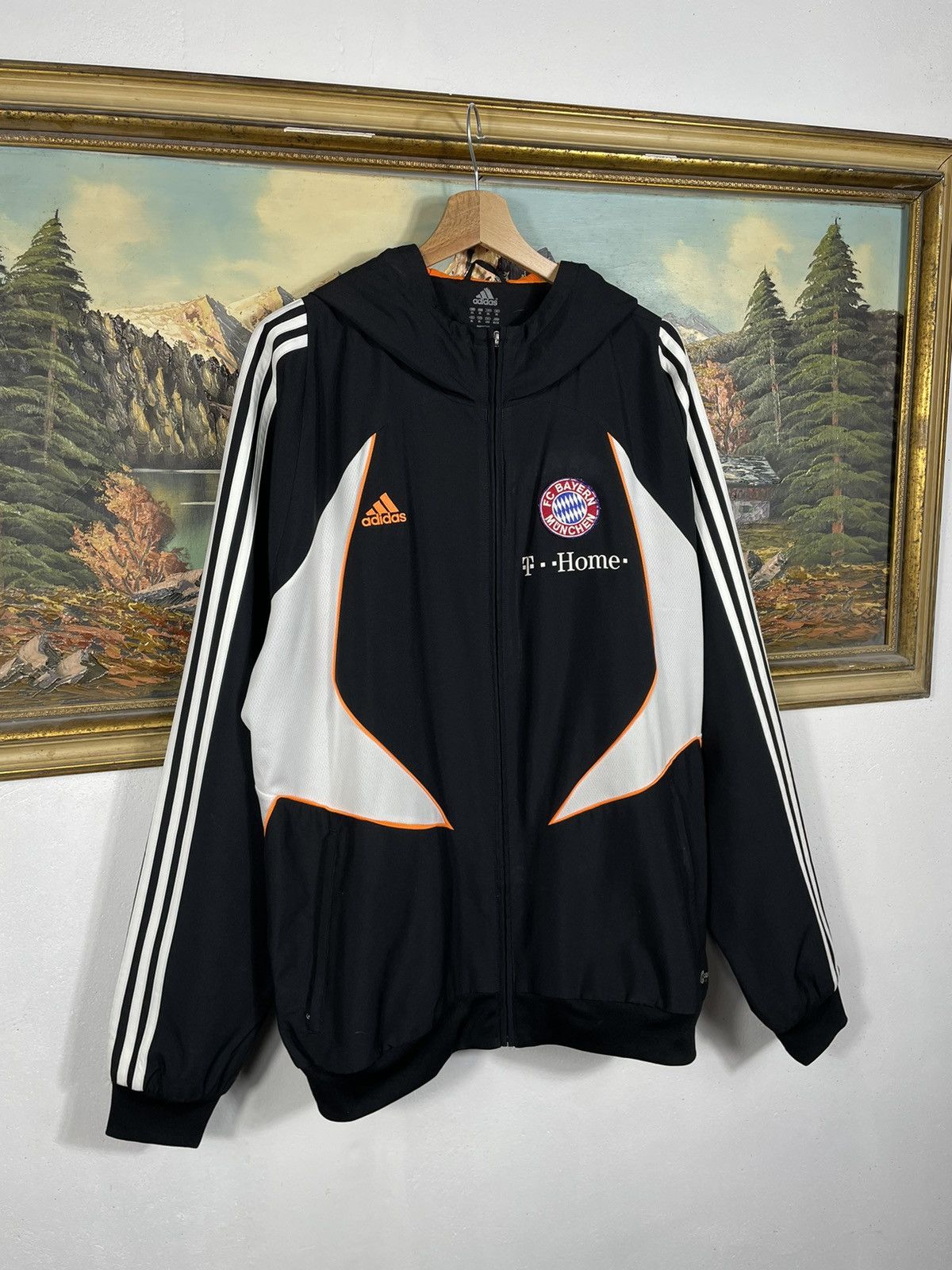 Adidas × Vintage Adidas Bayern Munich Retro 00s 2007 Jacket Champions League Size US XL / EU 56 / 4 - 2 Thumbnail