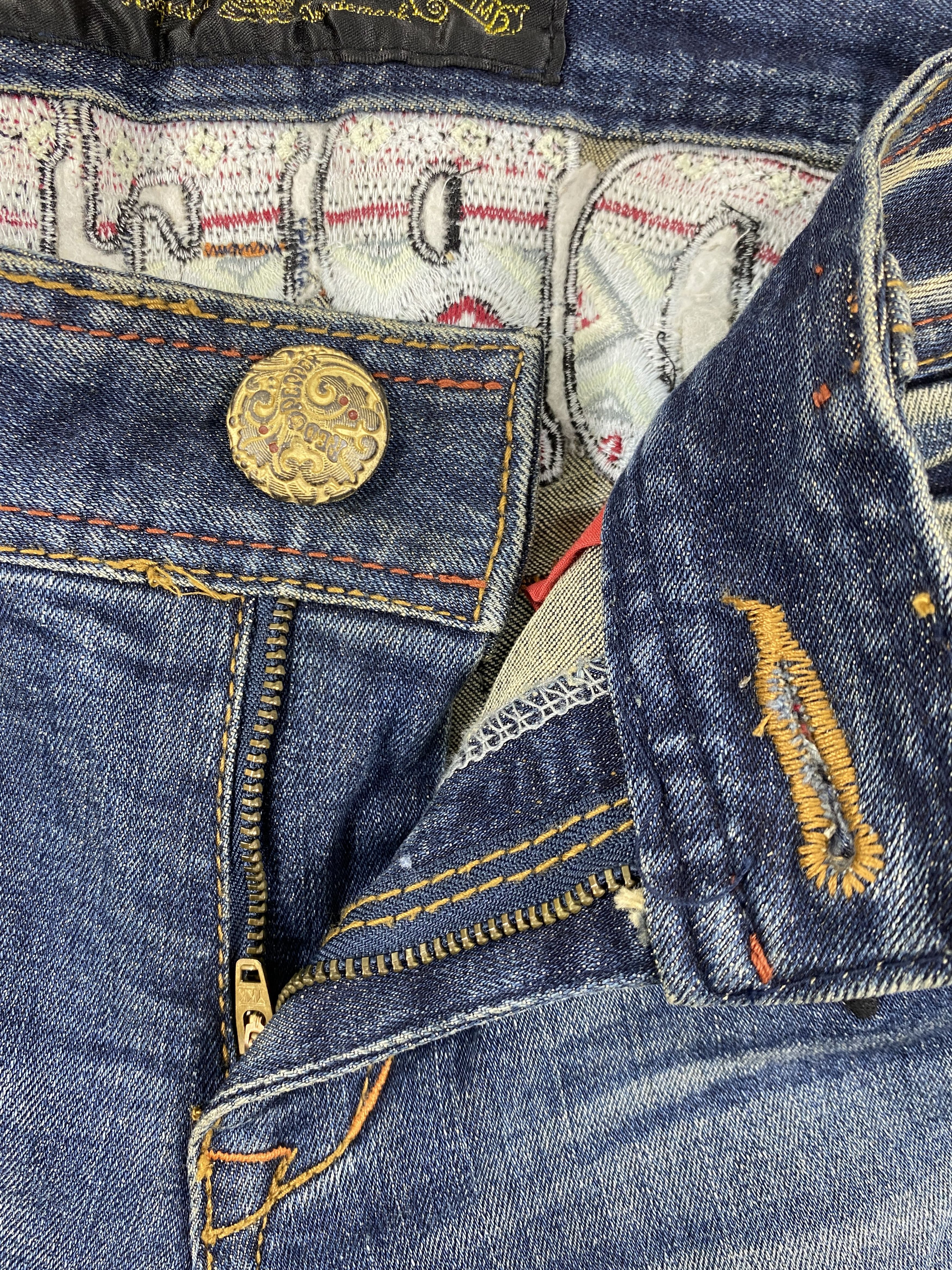 Hysteric Glamour Rare Vintage Redpepper Flare Jeans 33x33 Denim-JN3470 Size US 33 - 6 Thumbnail