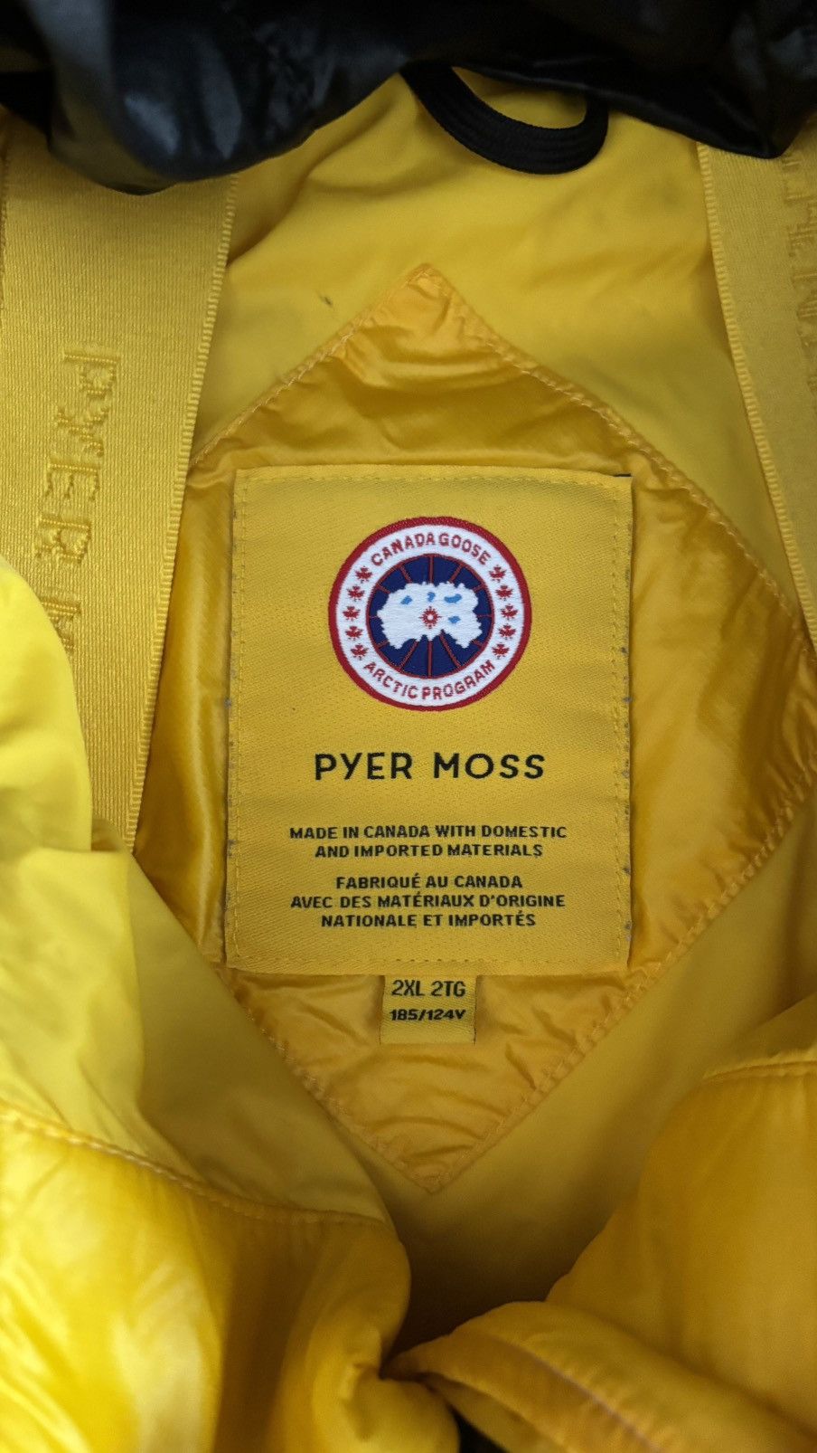 Canada Goose Canada goose cg disc black yellow Size US XXL / EU 58 / 5 - 3 Thumbnail