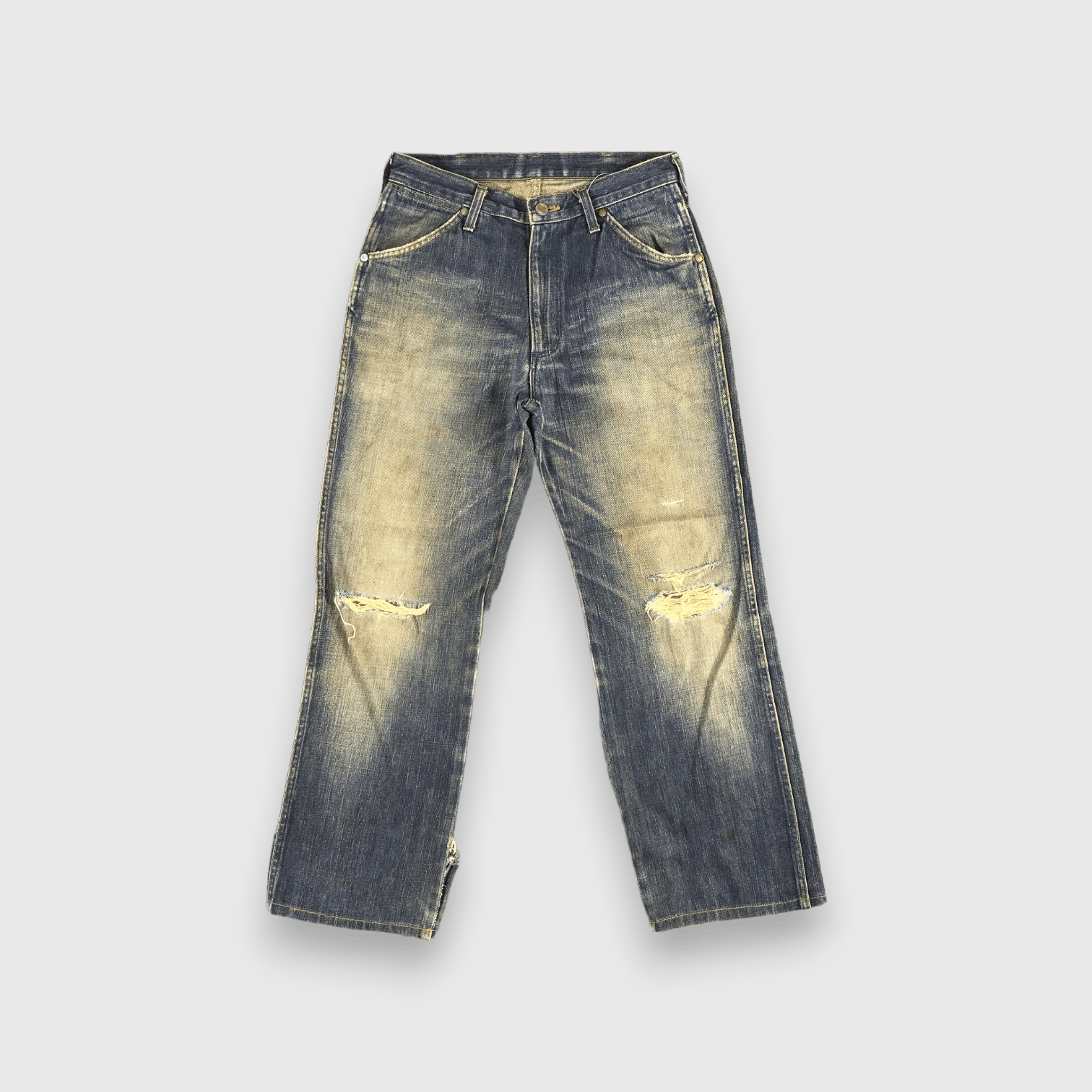 Vintage Vintage Blue Wash Wrangler Jeans-J1747 Size US 30 / EU 46 - 1 Thumbnail