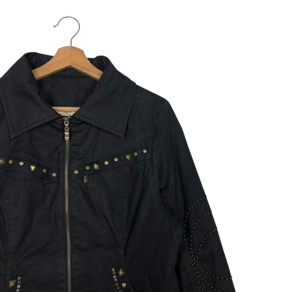 Vintage 🔥BONDAGE BIKER JACKET PUNK STYLE CHEEKY ITALY ISSEY MIYAKE Size US M / EU 48-50 / 2 - 8 Thumbnail