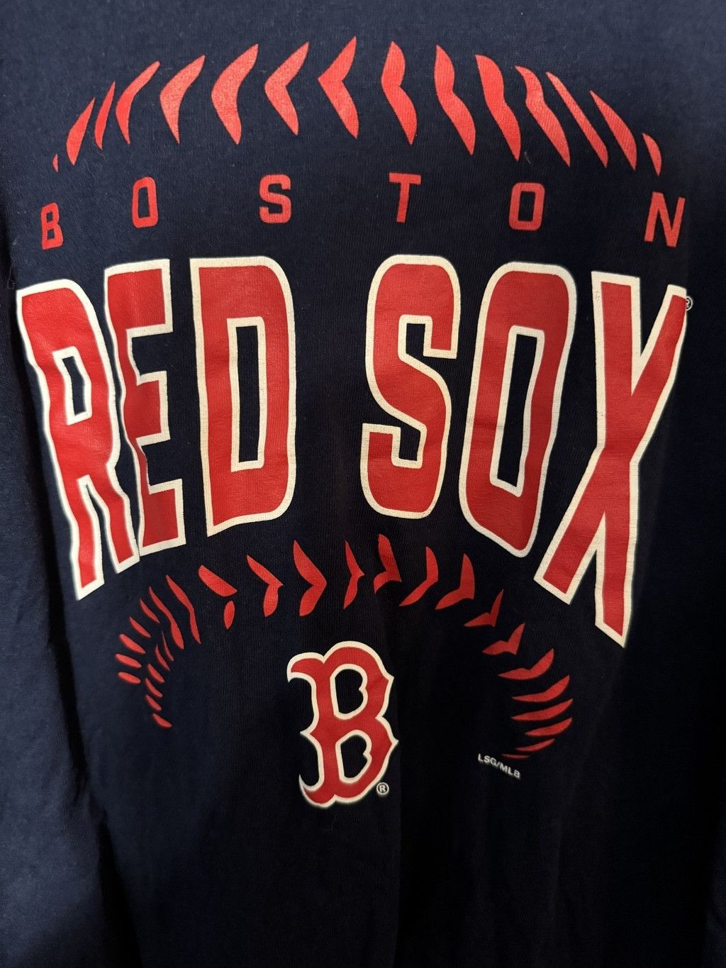 The Unbranded Brand Boston Red Sox Short Sleeve T-Shirt Men's XL Blue Size US XL / EU 56 / 4 - 4 Thumbnail