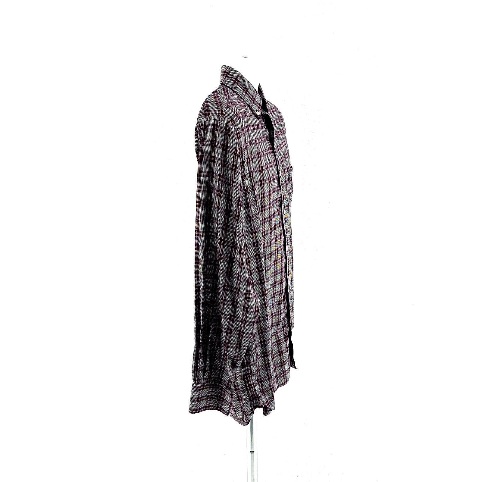 Daniel Cremieux Daniel Cremieux Signature Non Iron Purple White Glen Plaid M Size US M / EU 48-50 / 2 - 7 Thumbnail