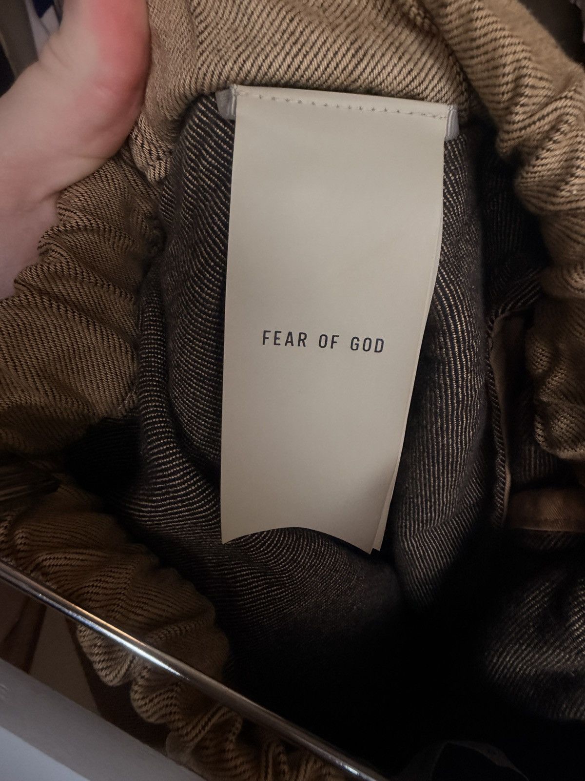 Fear of God Fear of God Denim Stripe Forum Pants Size US 34 / EU 50 - 6 Thumbnail