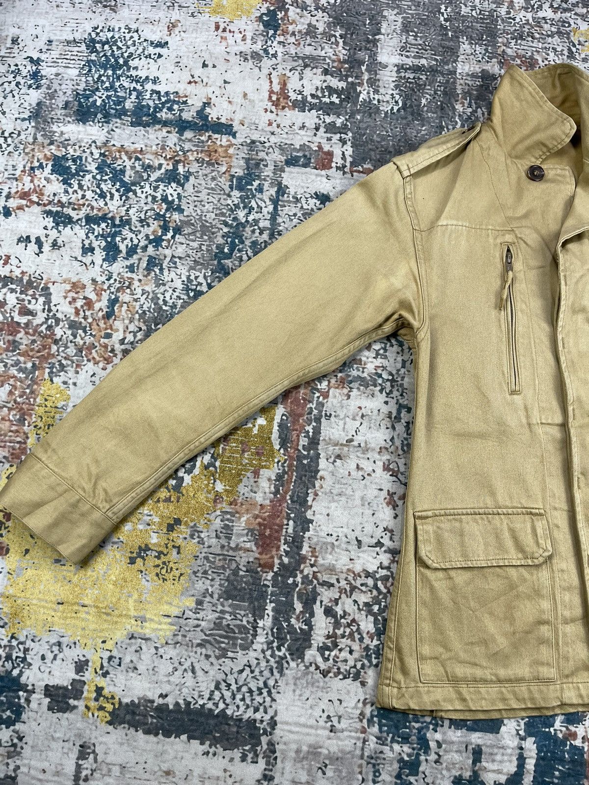 A.P.C. A.P.C Military Khaki Utility Pocket Jackets Size XS / US 0-2 / IT 36-38 - 2 Thumbnail
