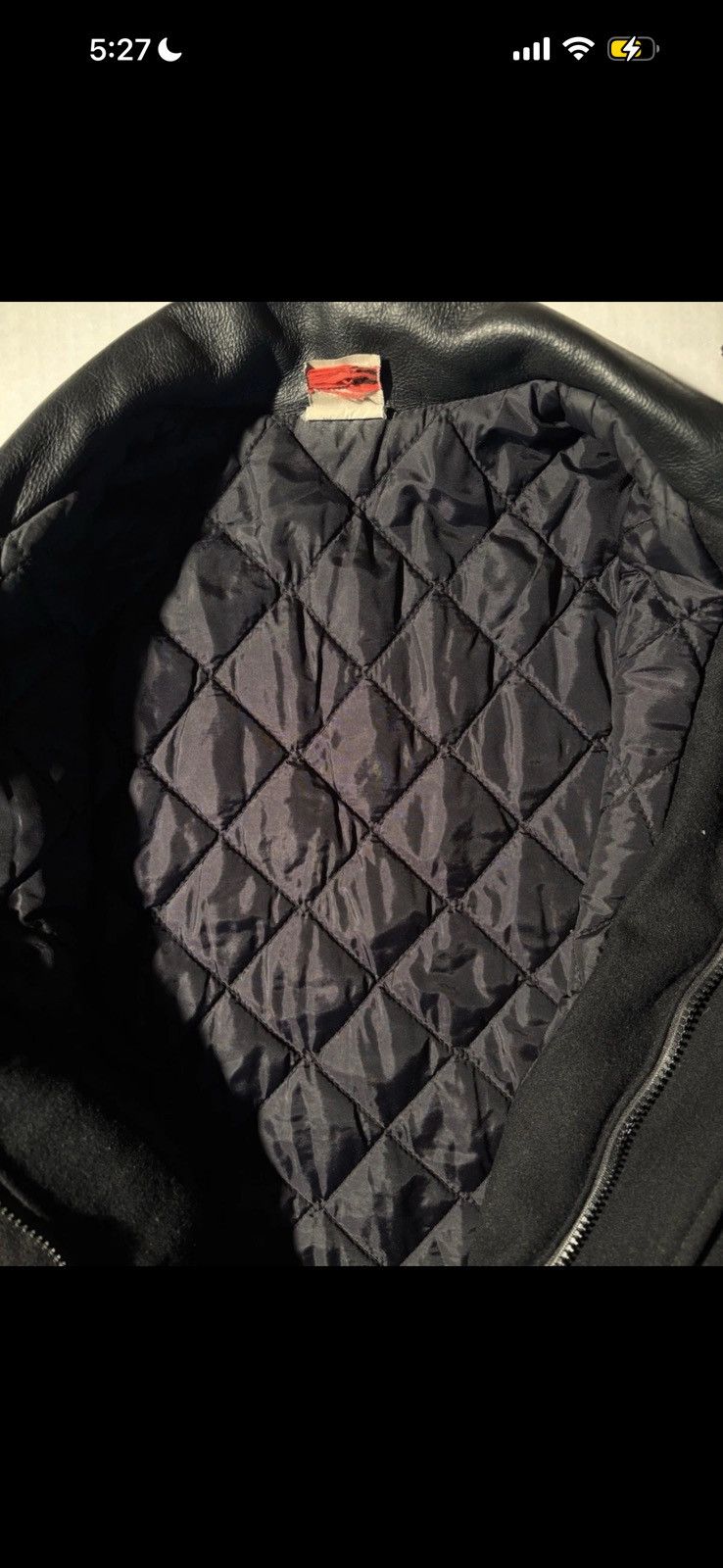 Wilsons Leather Vtg Union Line Wool Leather Varsity Bomber Letterman Jacket Size US XL / EU 56 / 4 - 7 Thumbnail