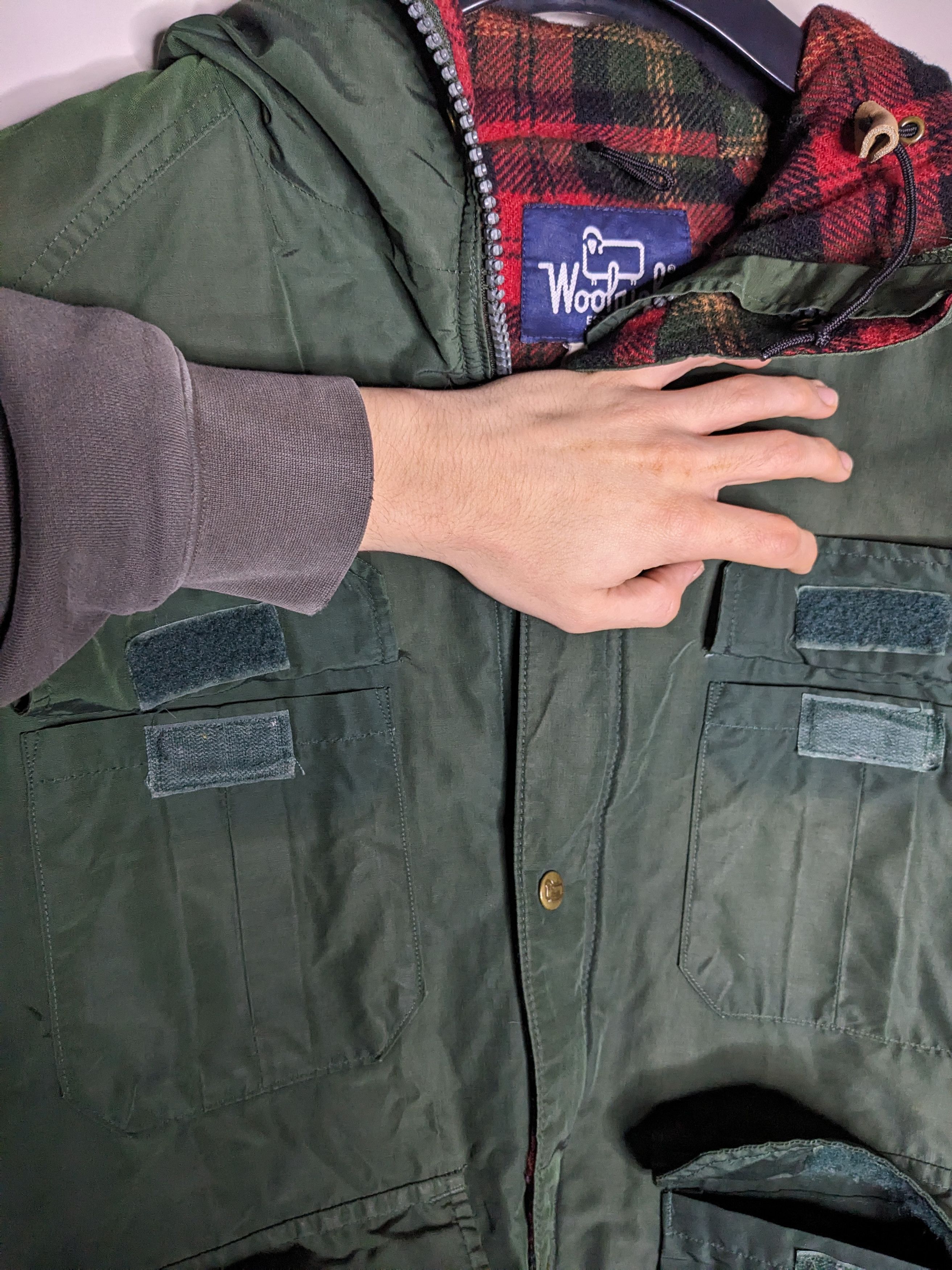 Woolrich Woolen Mills VTG Woolrich Mountain Parka Jacket Medium Nylon Wool Plaid Size US M / EU 48-50 / 2 - 8 Thumbnail