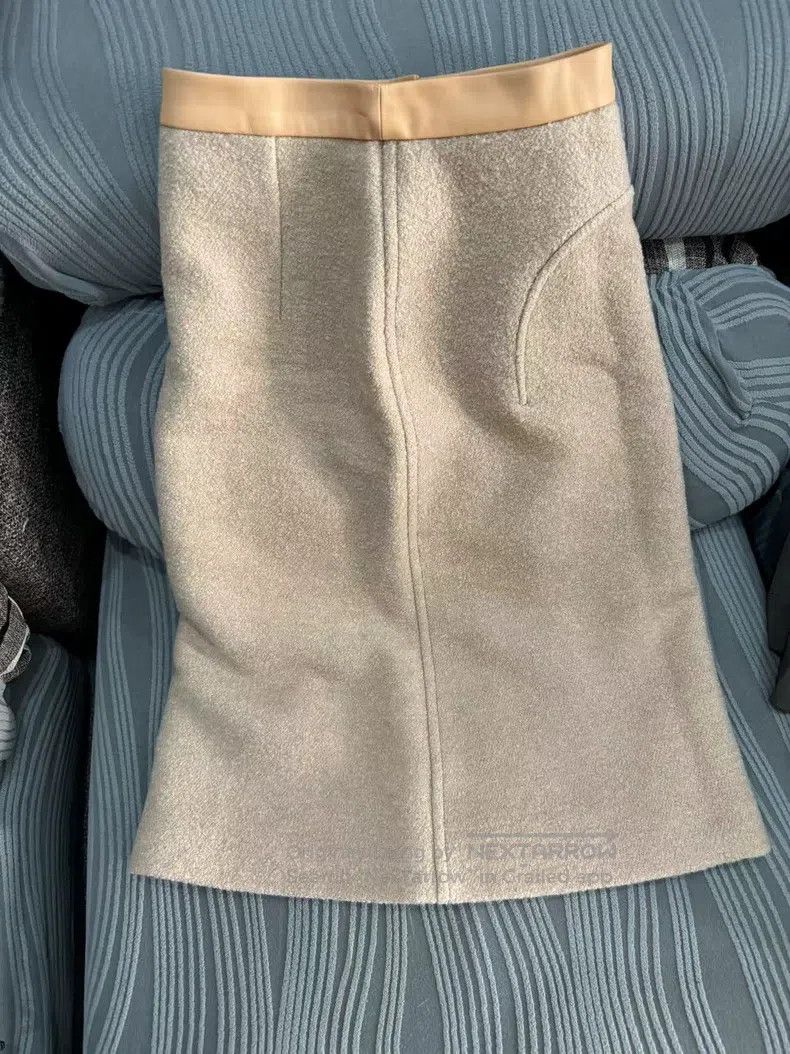 Hermes Hermes Woolen skirt Size 42" / US 20 - 2 Thumbnail