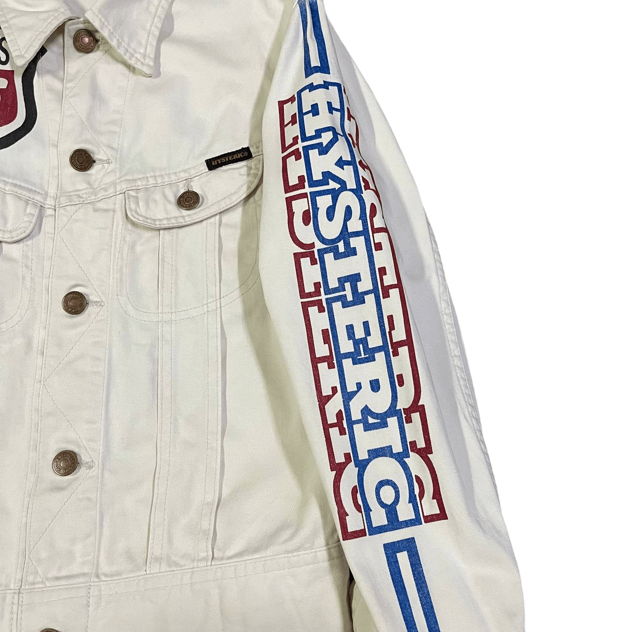 Hysteric Glamour Vintage 90's Hysteric Glamour Rock N Roll Denim Jacket Size US S / EU 44-46 / 1 - 11 Thumbnail