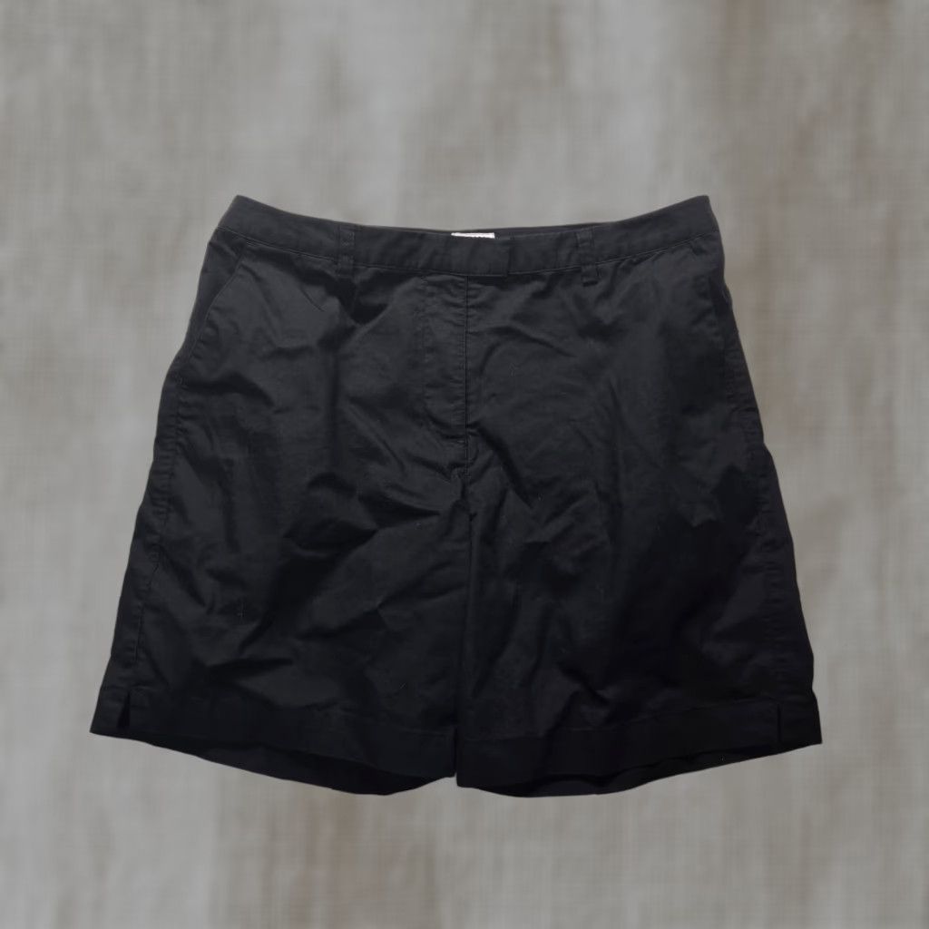 Adidas Adidas Shorts Women's 14 Black Chino Stretch Workout Running Solid Size 36" / US 14 / IT 50 - 1 Thumbnail