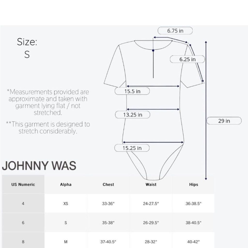 Johnny Was NWT Johnny Was | Blue Fly Neoprene One Piece Swimsuit | S Size ONE SIZE - 9 Thumbnail