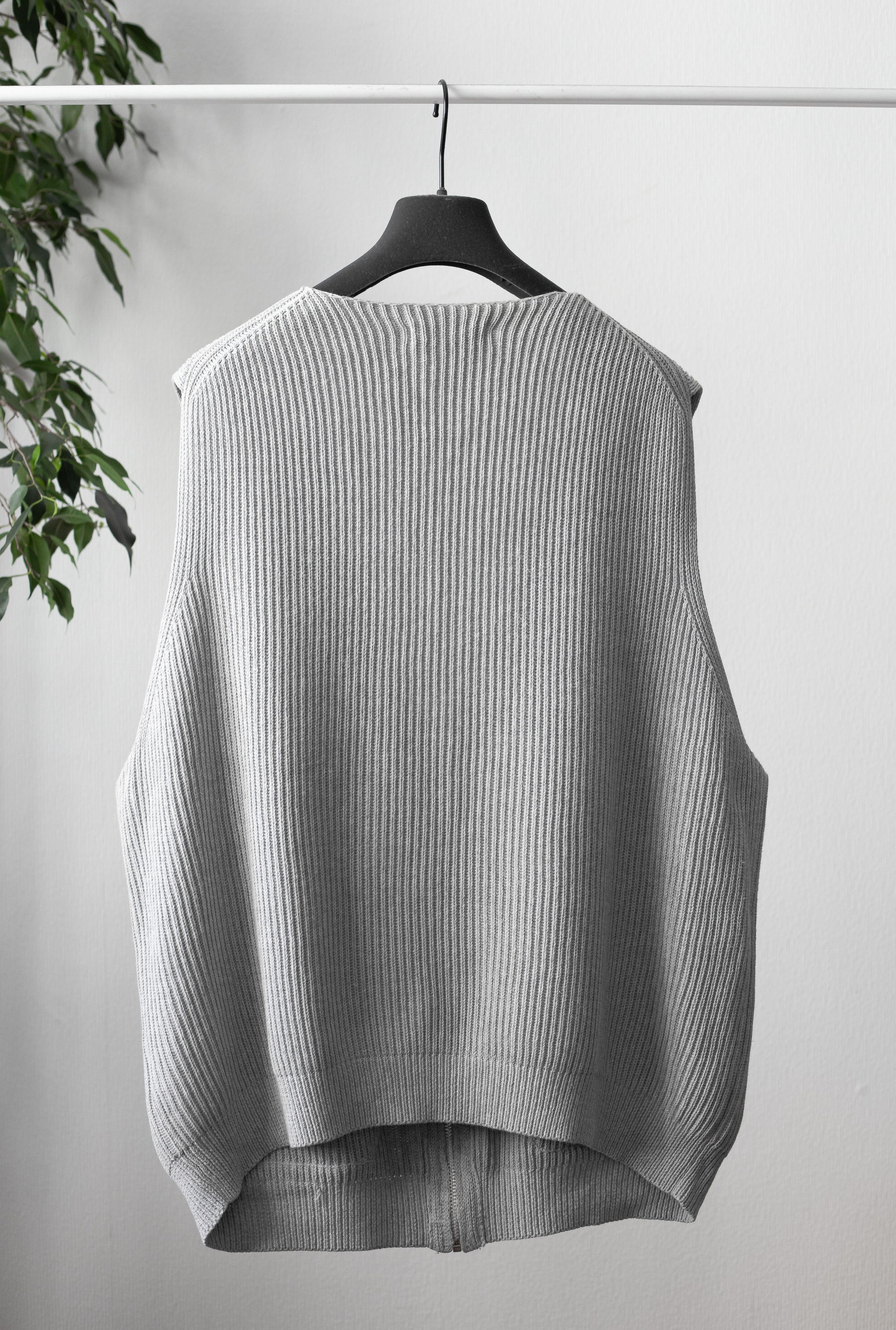 Yohji Yamamoto 2000SS cotton knit vest Size US M / EU 48-50 / 2 - 4 Thumbnail