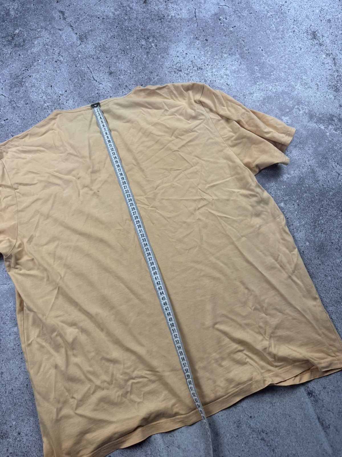 Yves Saint Laurent Yves Saint Laurent Big 3D monogram logo YSL T shirt Peach Size US L / EU 52-54 / 3 - 7 Thumbnail