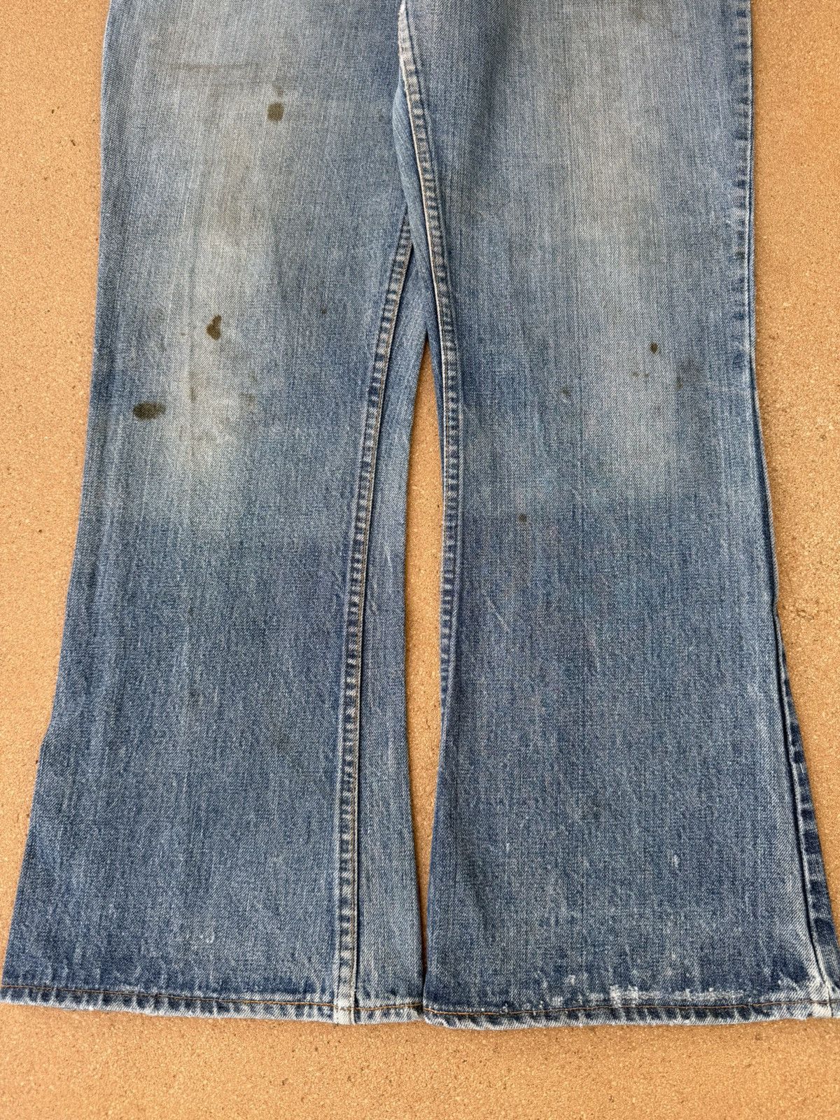 Levi's Vtg 70’s Levi’s 646 Orange Tab Bellbottom Flare Jeans 36x30 Size US 36 / EU 52 - 3 Thumbnail