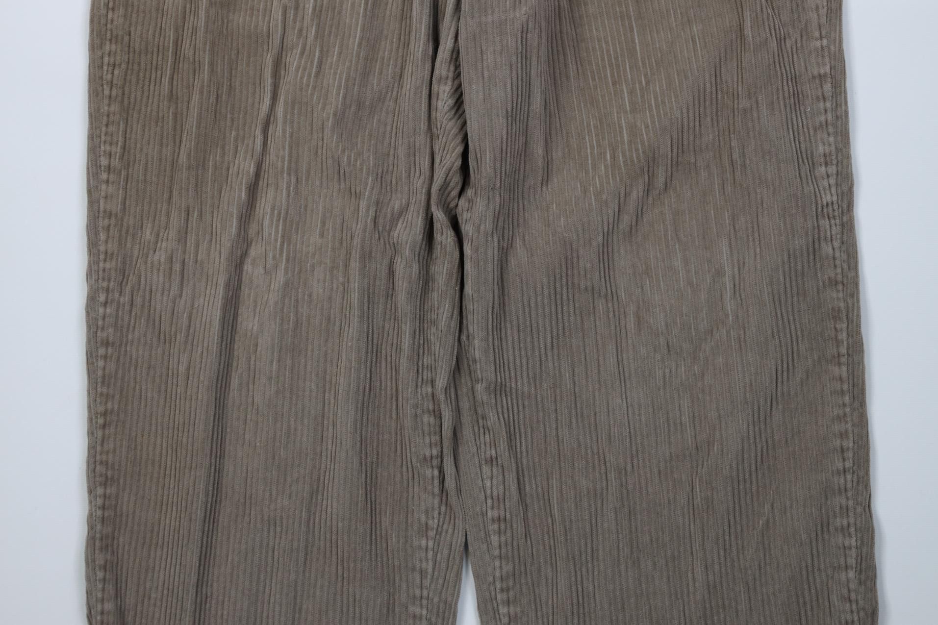 Levi's Vintage 90s Levis SilverTab Wide Leg Corduroy Pants USA Size US 32 / EU 48 - 3 Thumbnail