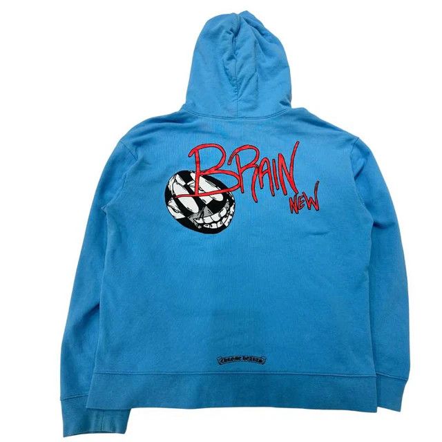 Chrome Hearts Chrome Hearts Matty Boy Brain New Hoodie Blue Size US L / EU 52-54 / 3 - 2 Thumbnail