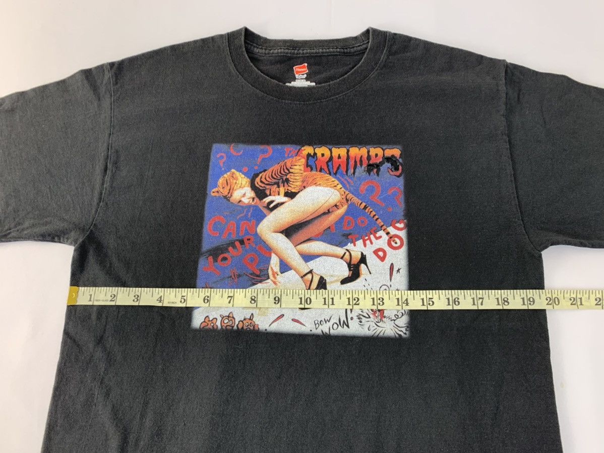 Band Tees The Cramps Bow Bow Psychobilly Monster Movie Tiger Lady Tee Size US M / EU 48-50 / 2 - 6 Thumbnail