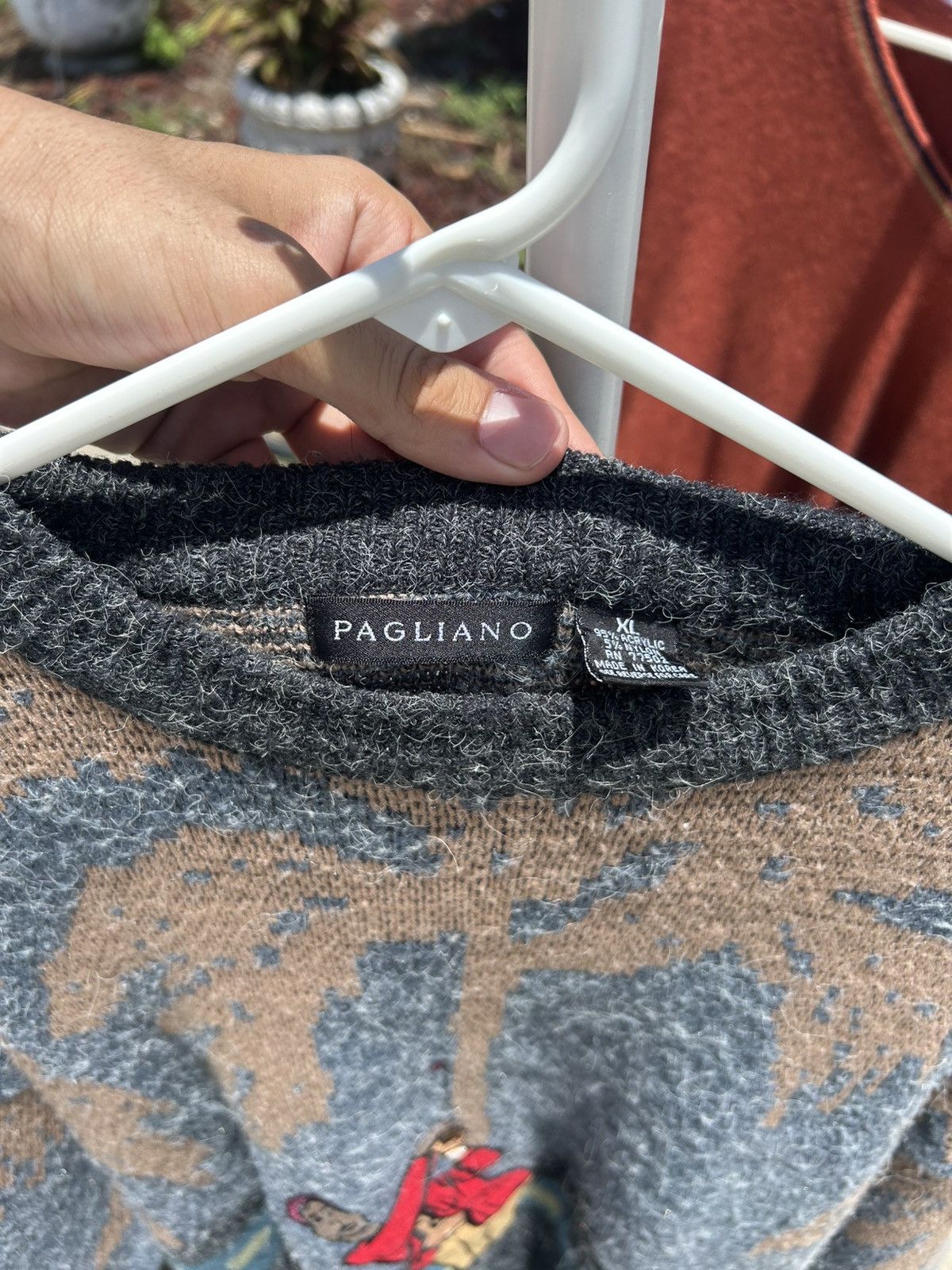 Other Vintage Pagliano Golf Sweater Size US L / EU 52-54 / 3 - 2 Thumbnail