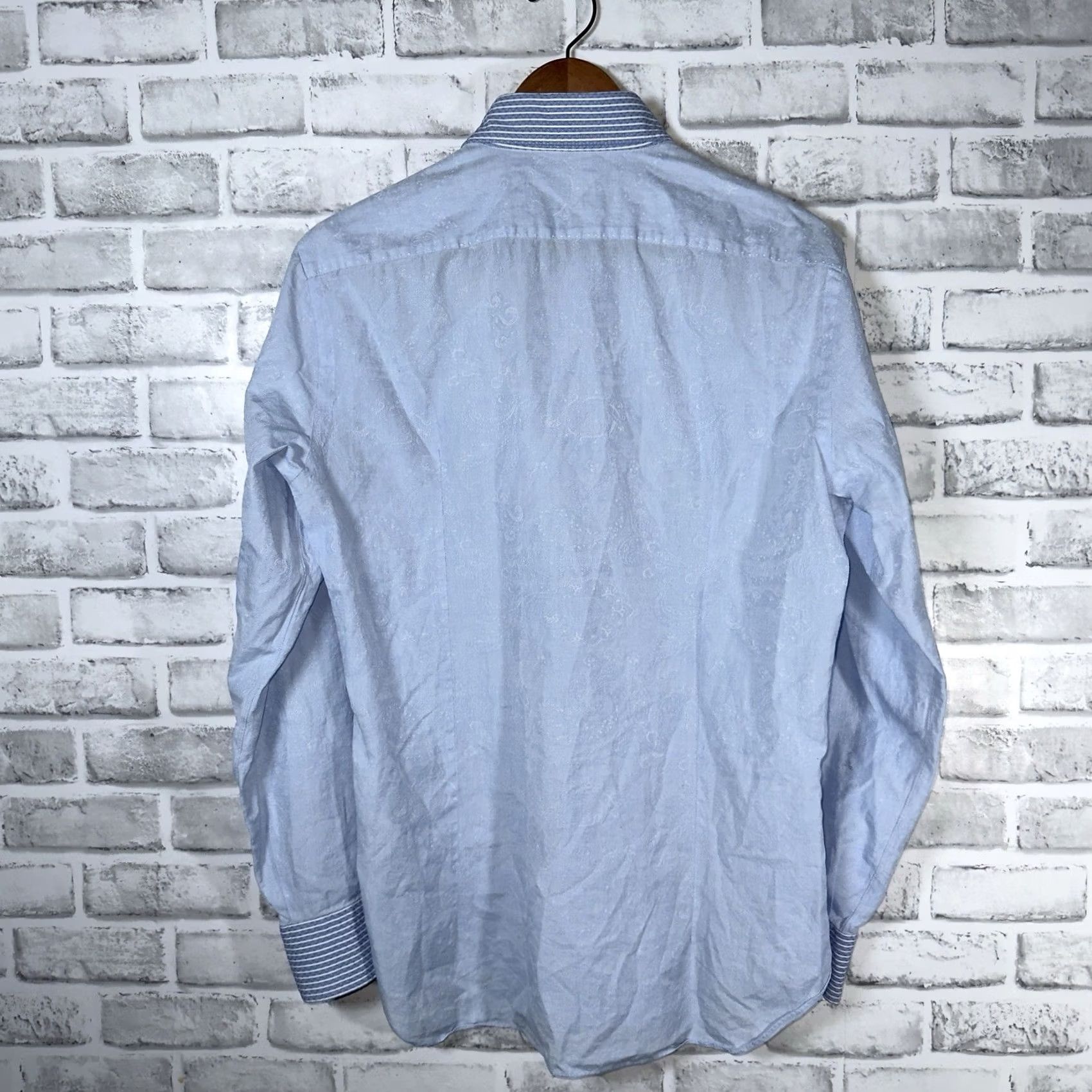 Etro Etro SATORIA UOMO DAL 1968 100% Cotton Long Sleeve Shirt Mens 41 Italy Size US L / EU 52-54 / 3 - 5 Thumbnail