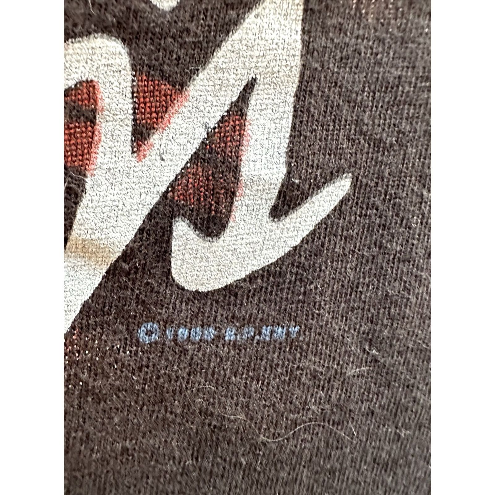 Hanes VINTAGE Elvis Presley Black T Shirt Hanes XL Single Stitch 1990s Band Logo Rock Mens Size US XL / EU 56 / 4 - 4 Thumbnail