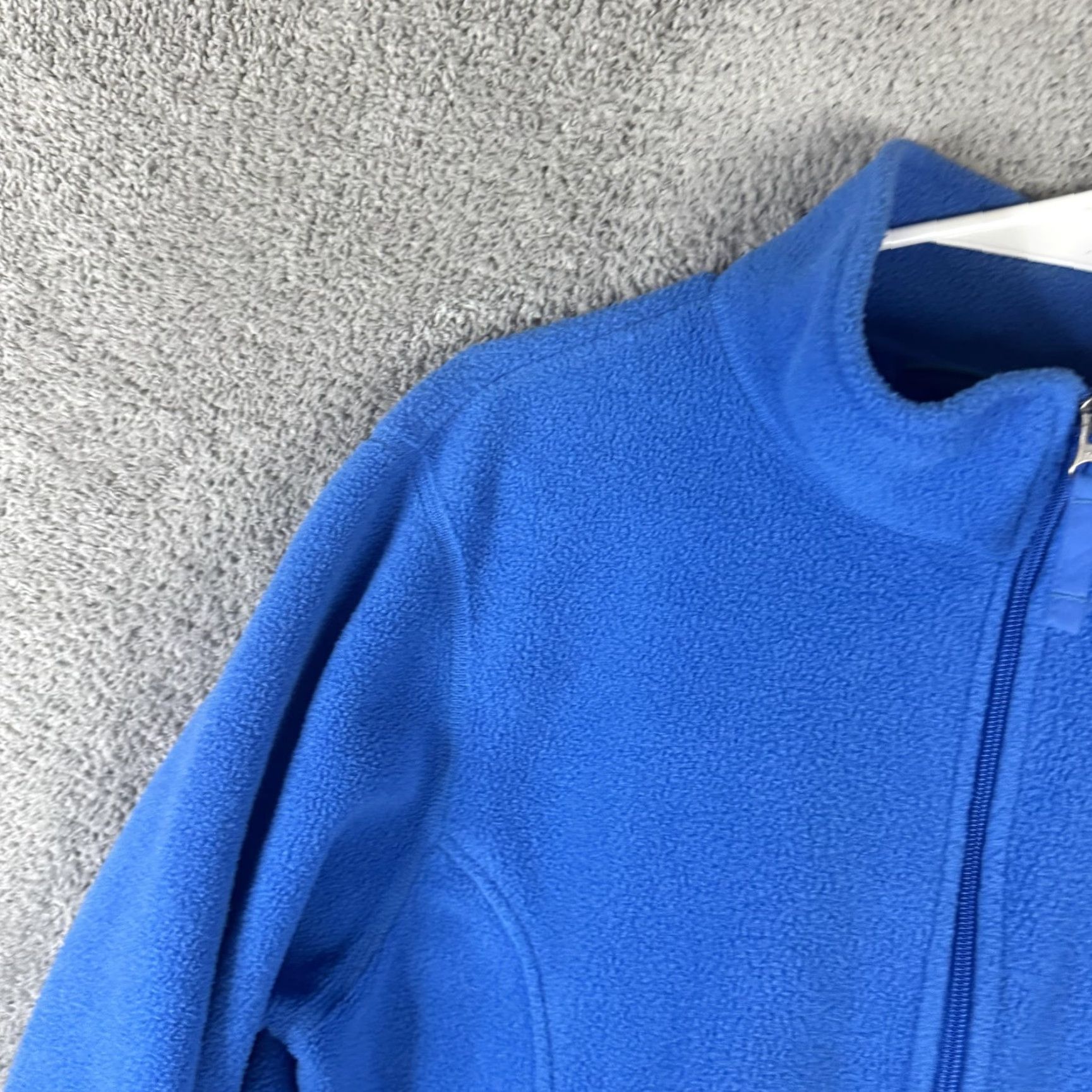 Vintage L.L.Bean Fleece Jacket Womens Large Blue Full Zip Pockets Outdoor Warm Regular Fit Size L / US 10 / IT 46 - 5 Thumbnail