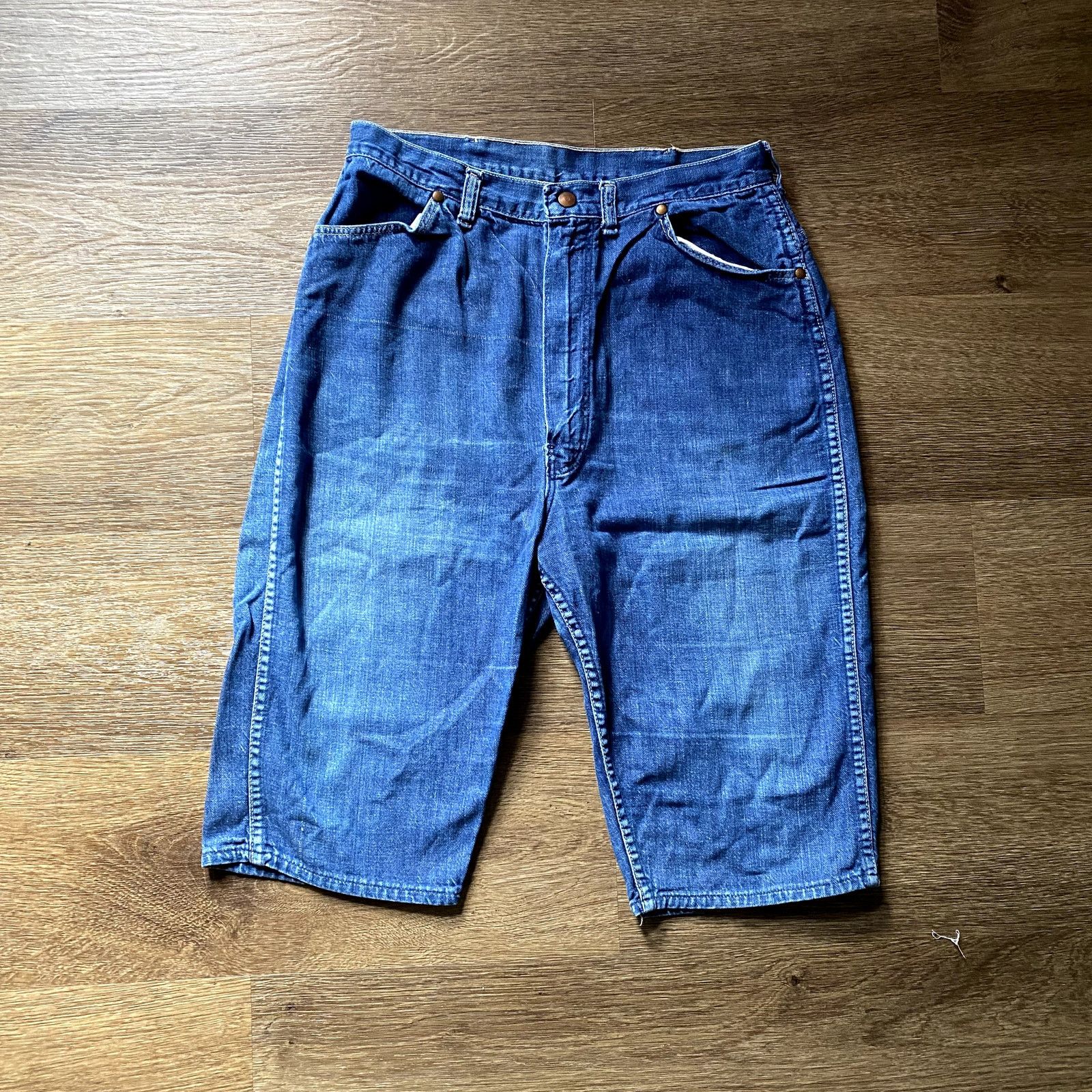 Wrangler Vintage 60s Misses Wrangler Denim Shorts Size 28" / US 6 / IT 42 - 1 Thumbnail