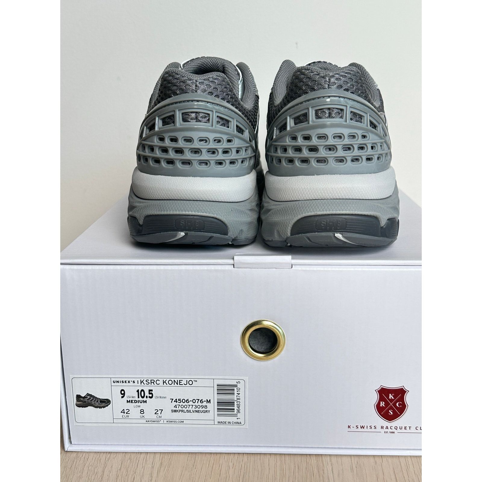 K-Swiss K-Swiss x Anwar Carrots Konejo Gray Sneaker - Size 9M New Size US 9 / EU 42 - 5 Thumbnail