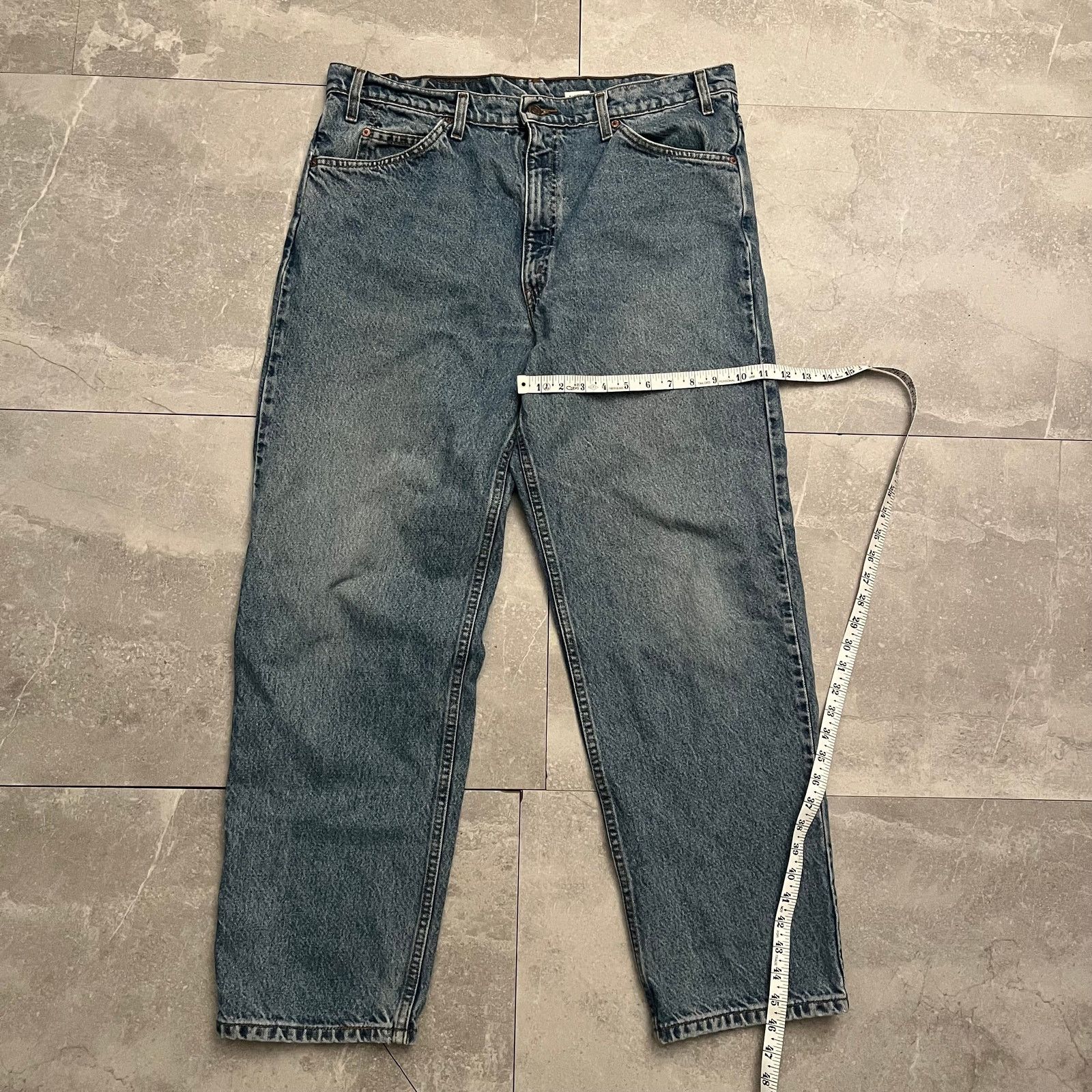 Levi's Vintage Levi's 550 Orange Tab Jeans – W38 L30 Relaxed Fit Size US 38 / EU 54 - 5 Thumbnail